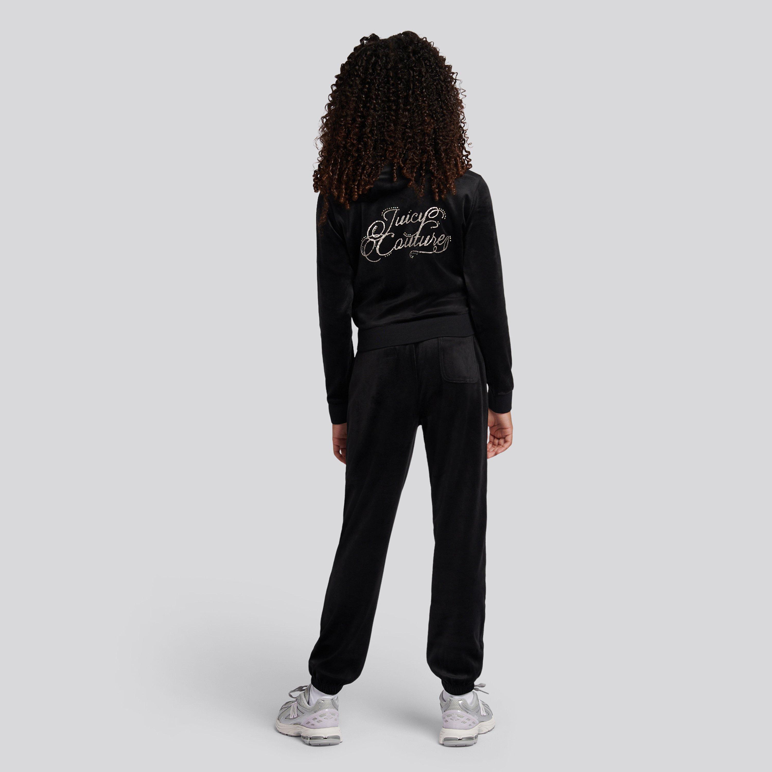 Jet Black 102 - Juicy Couture - Kids' Velour Clothing Set - 4