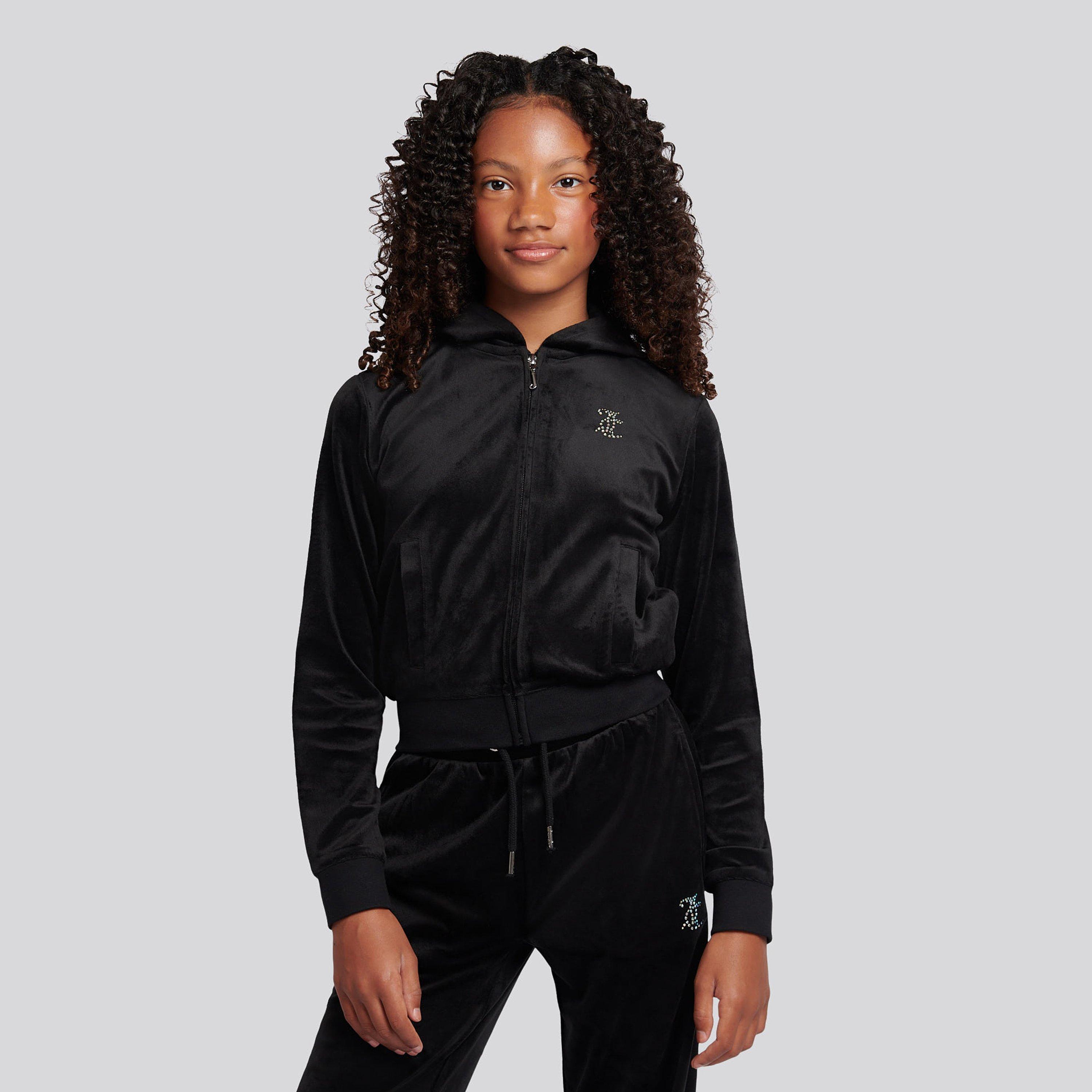 Jet Black 102 - Juicy Couture - Kids' Velour Clothing Set - 5