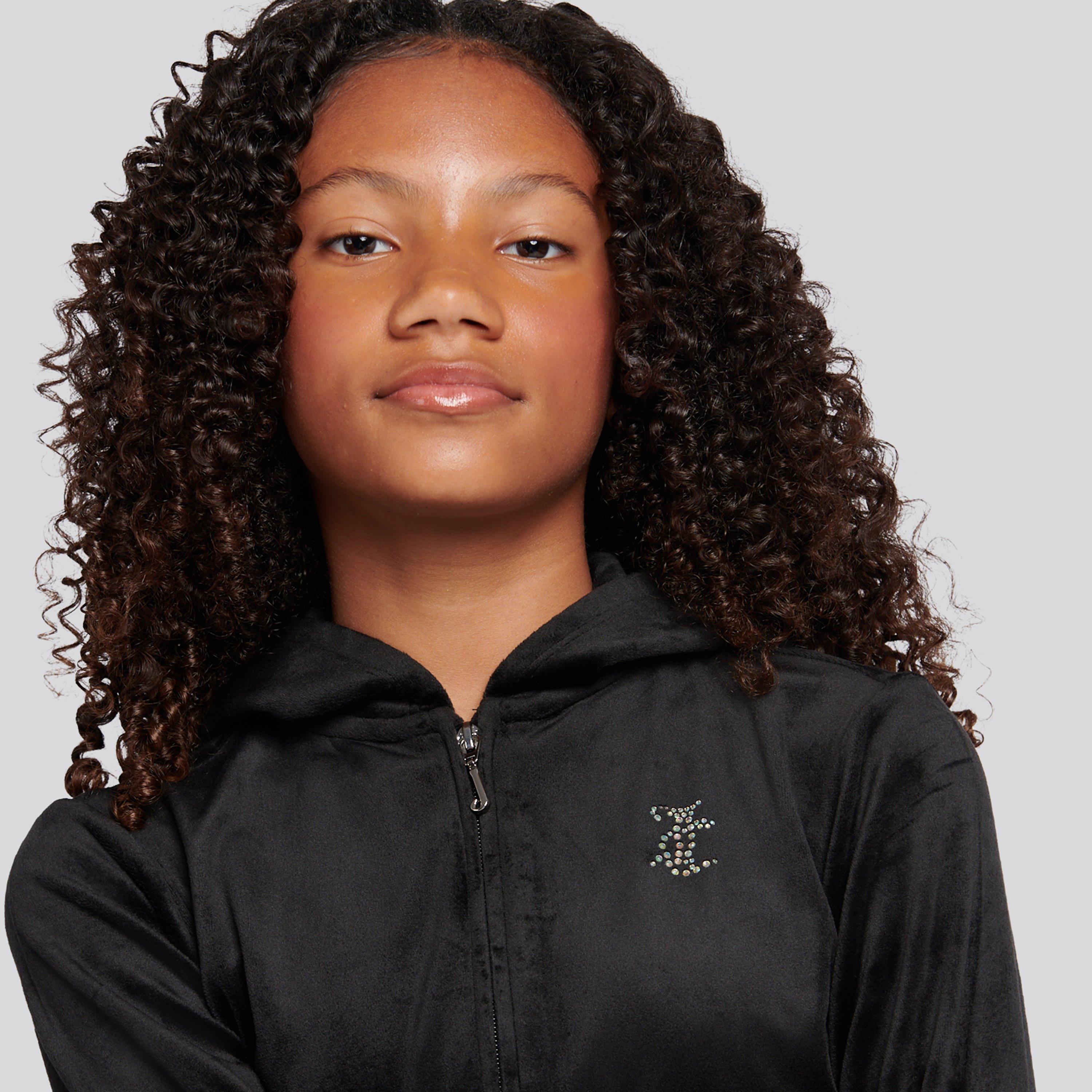 Jet Black 102 - Juicy Couture - Kids' Velour Clothing Set - 7