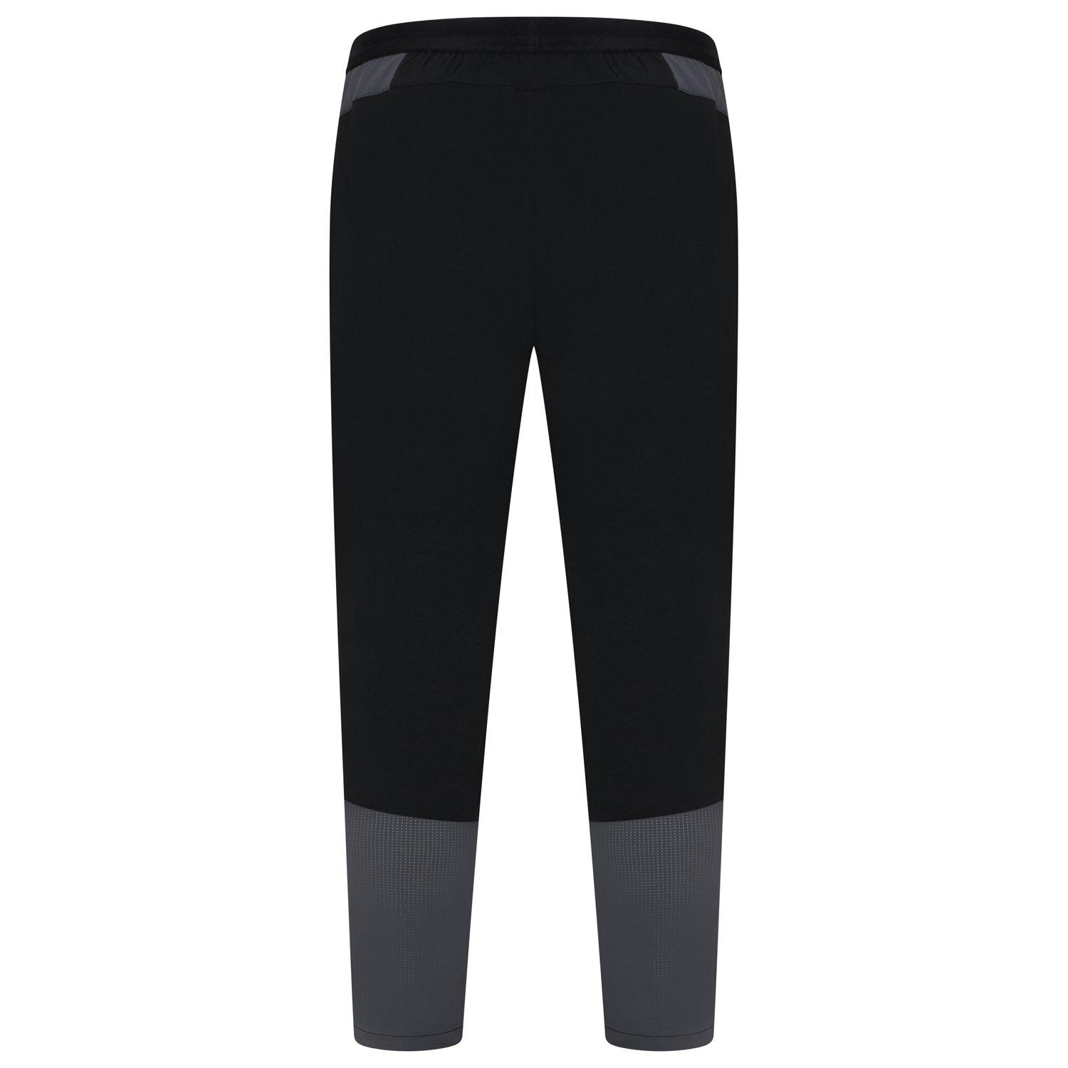 Black/Graphite - Gym King - Mens Progress Woven Tracksuit Bottoms - 2