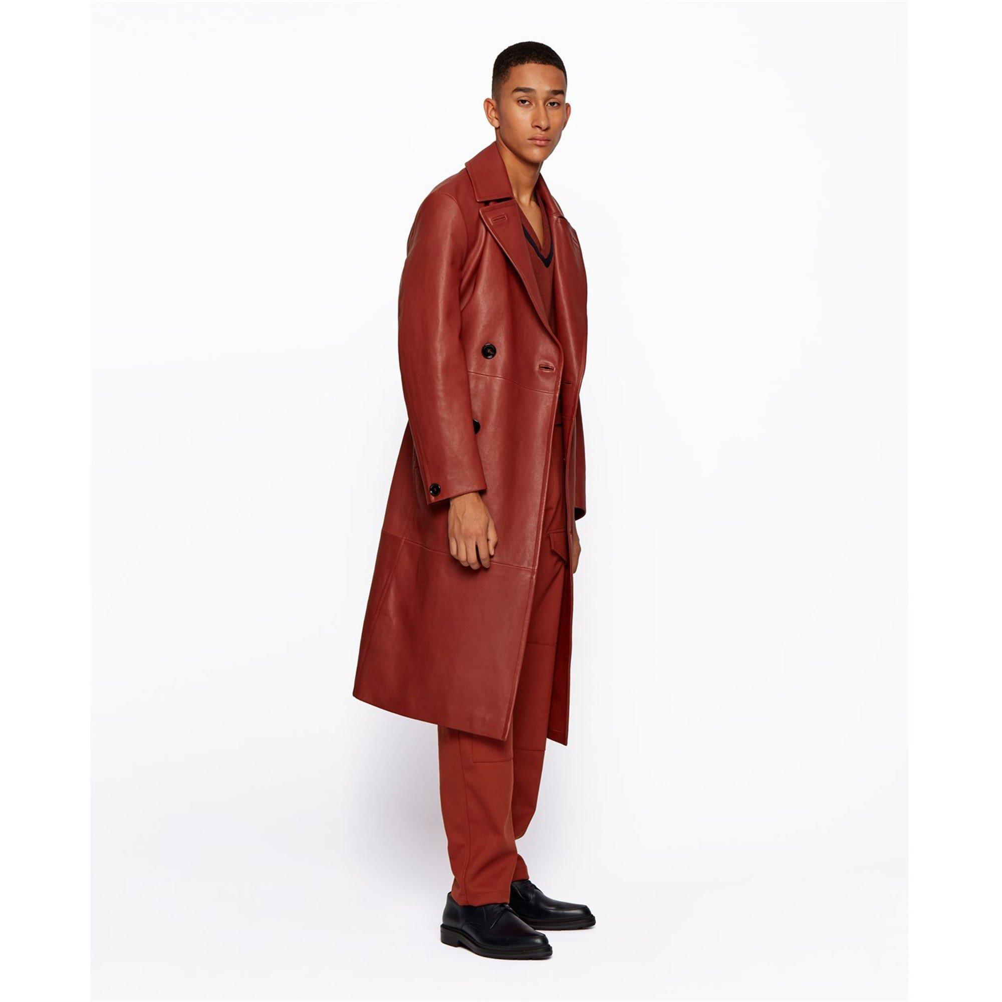 Rust/Copper - Boss - Men's Callio Cargo Trousers - 5