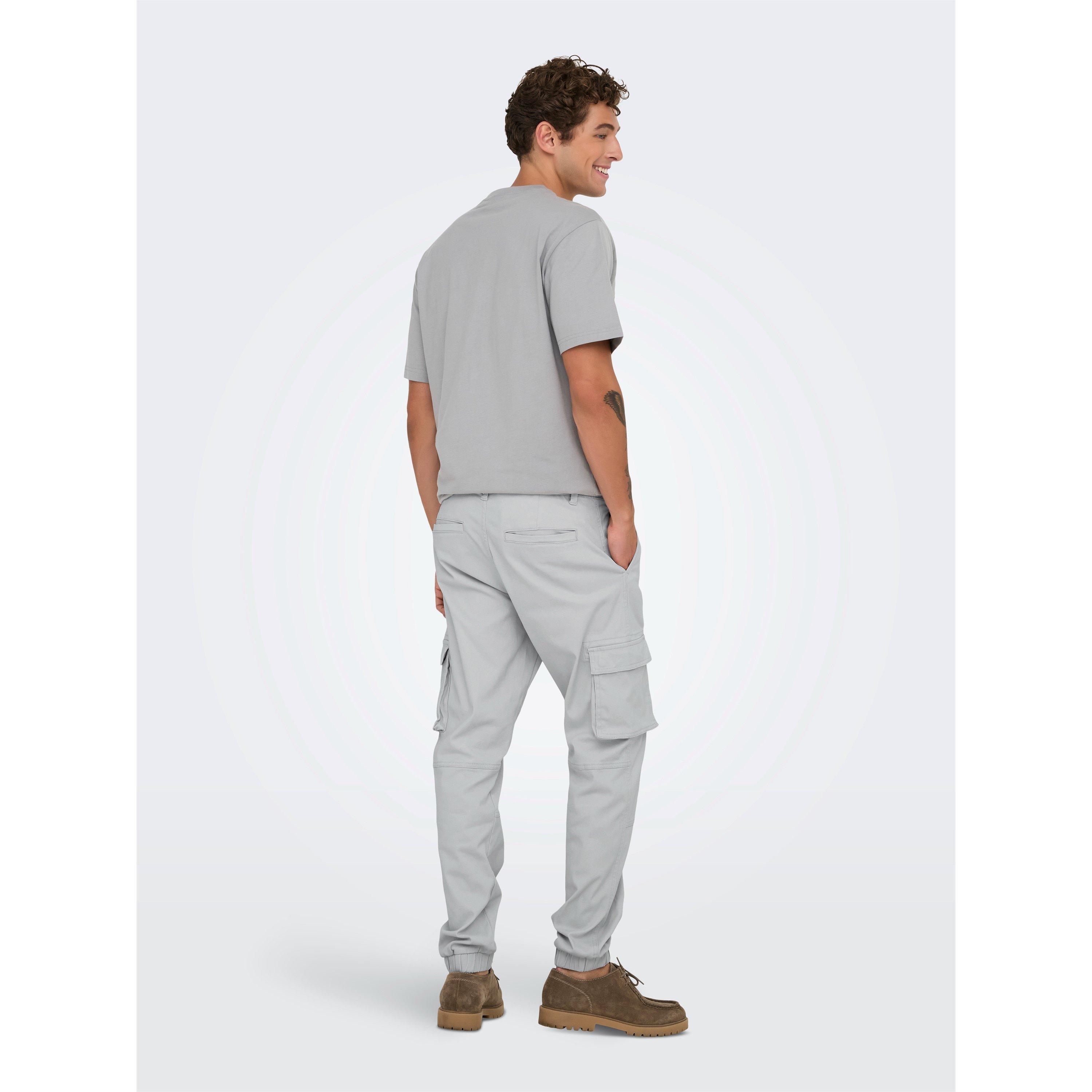 Glacier Gray - Only - Cargo Trousers - 5