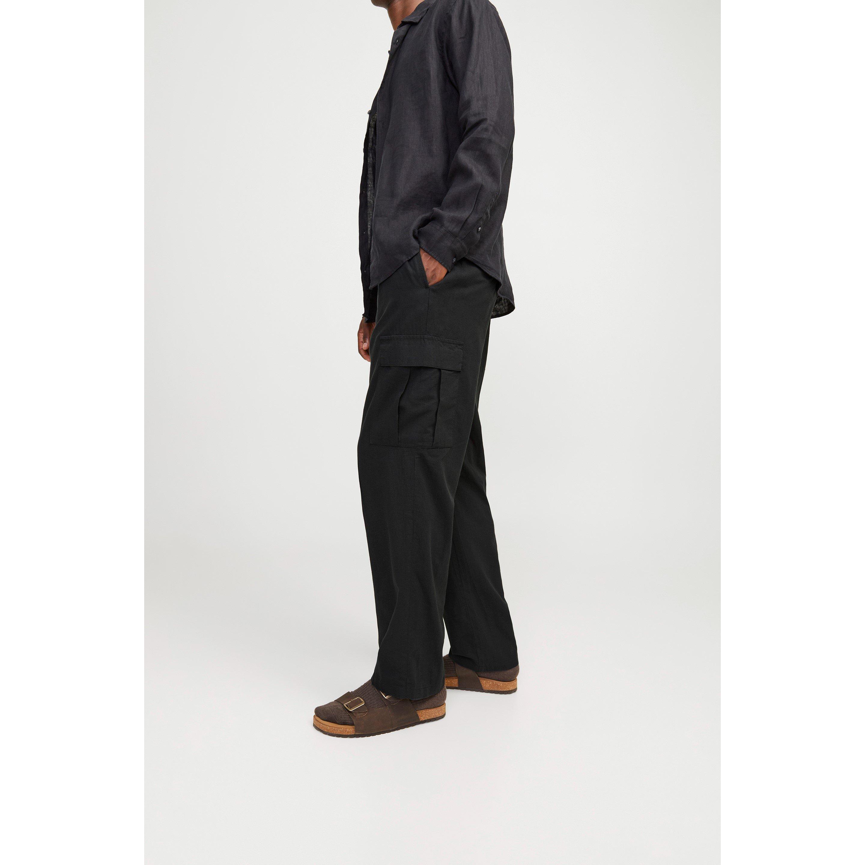 Zwart - Jack and Jones - Karl Cargo Trousers - 3