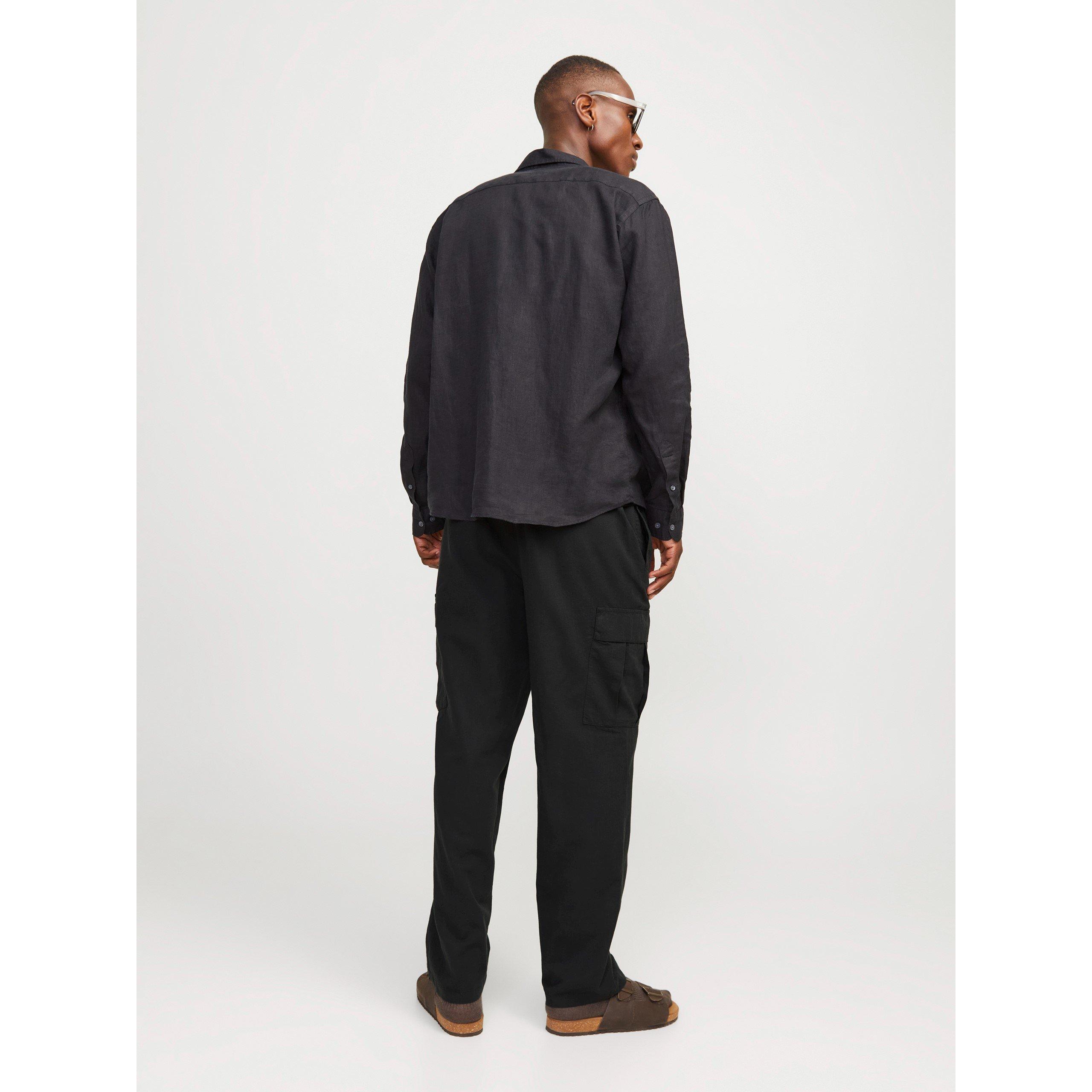 Zwart - Jack and Jones - Karl Cargo Trousers - 5