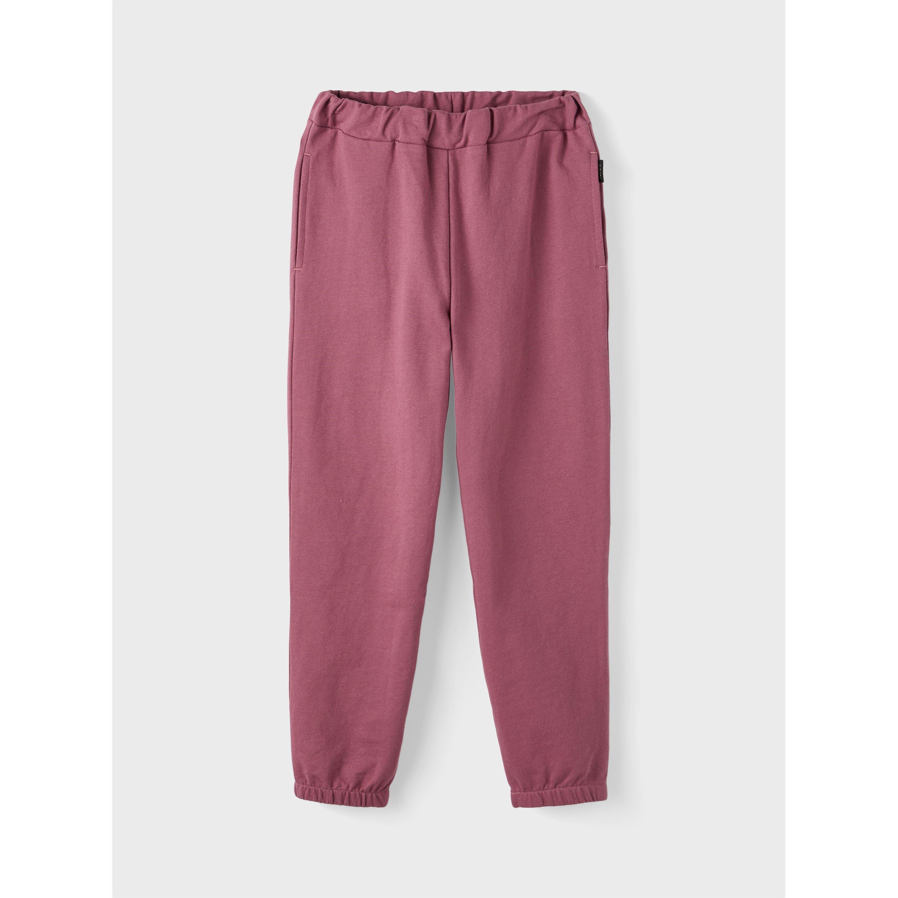 Name It Girls Straight Leg Trousers - Purple - 14Y