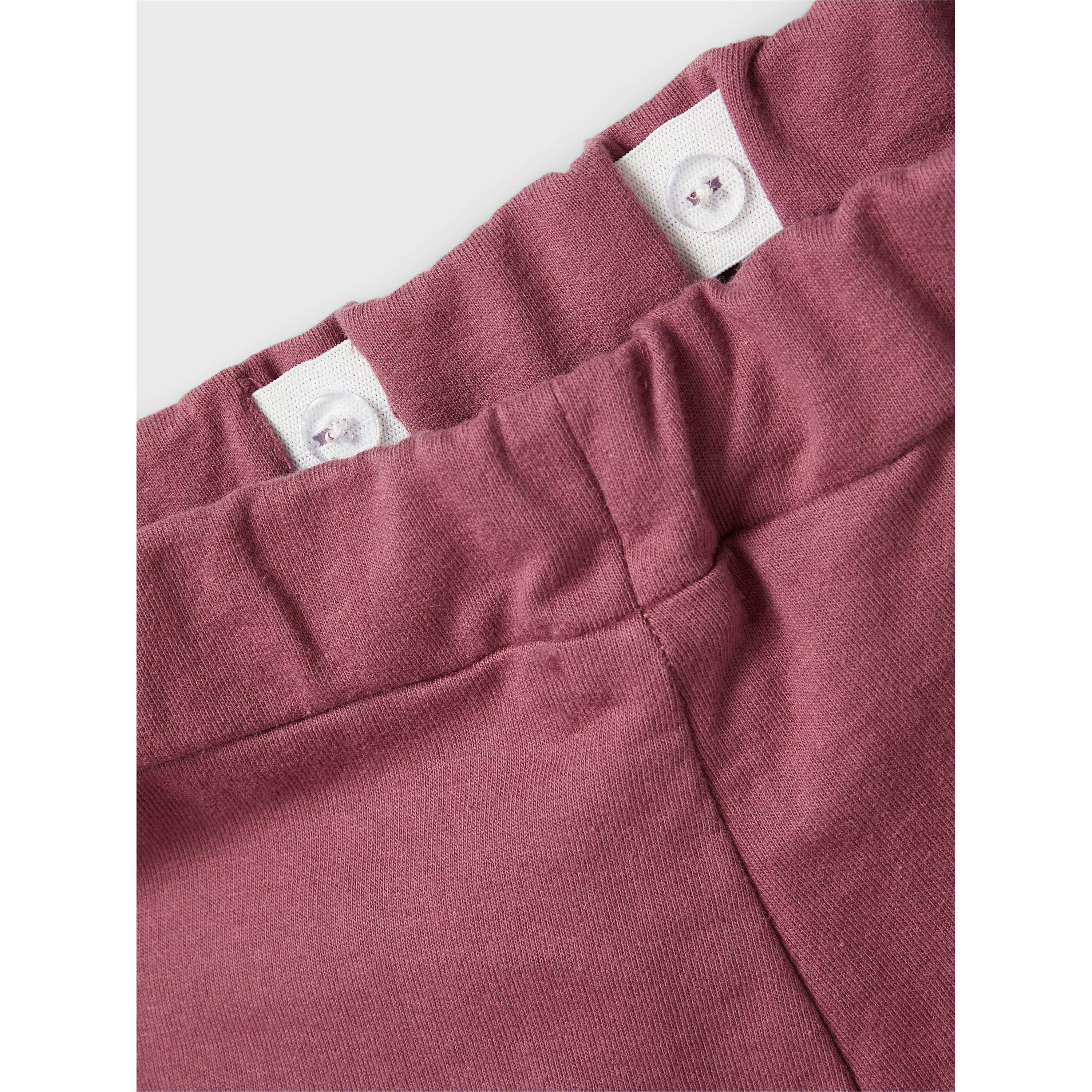 Purple - Name It - Kids' Straight Leg Trousers - 3