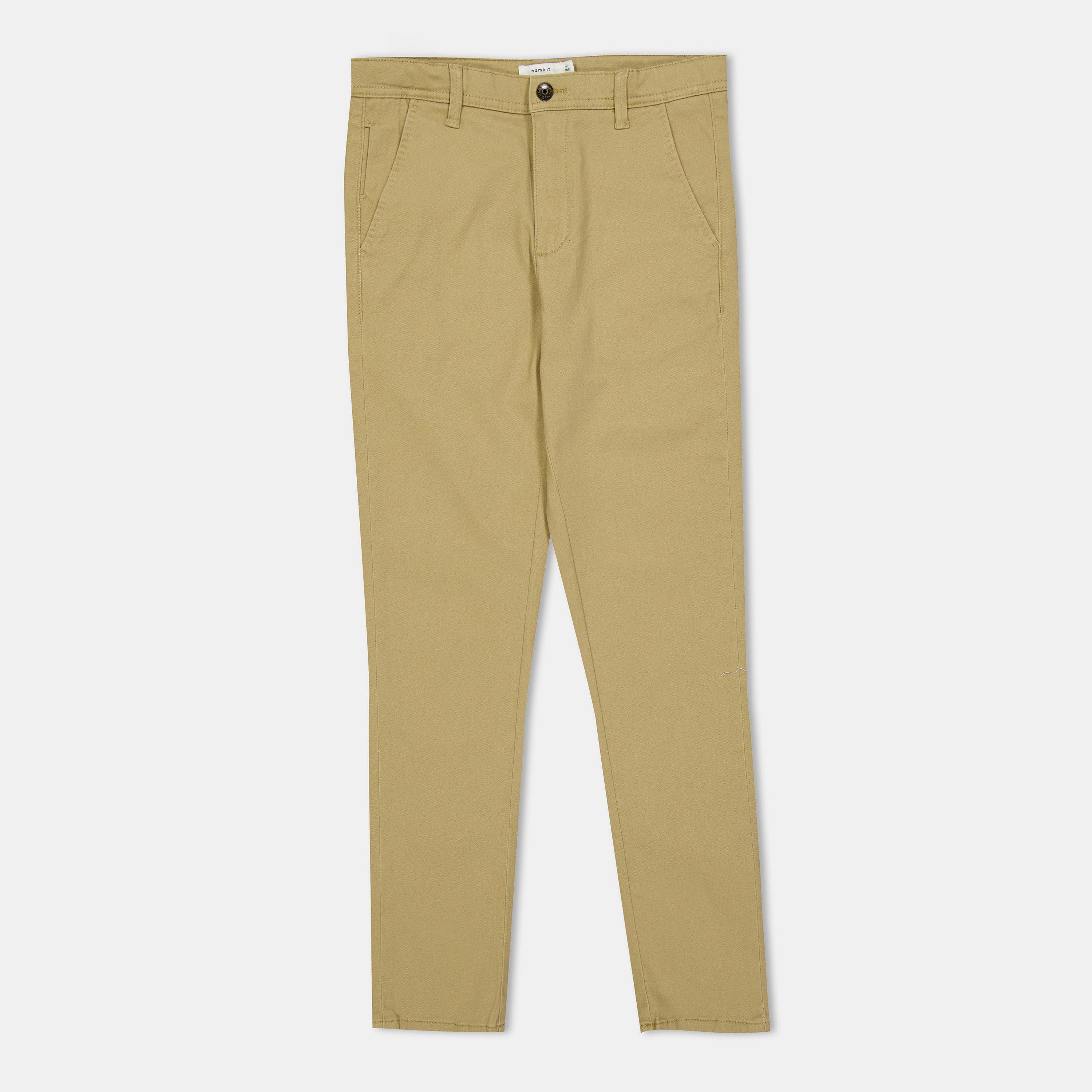 Name It Boys Chino Trousers - Brown - 7Y