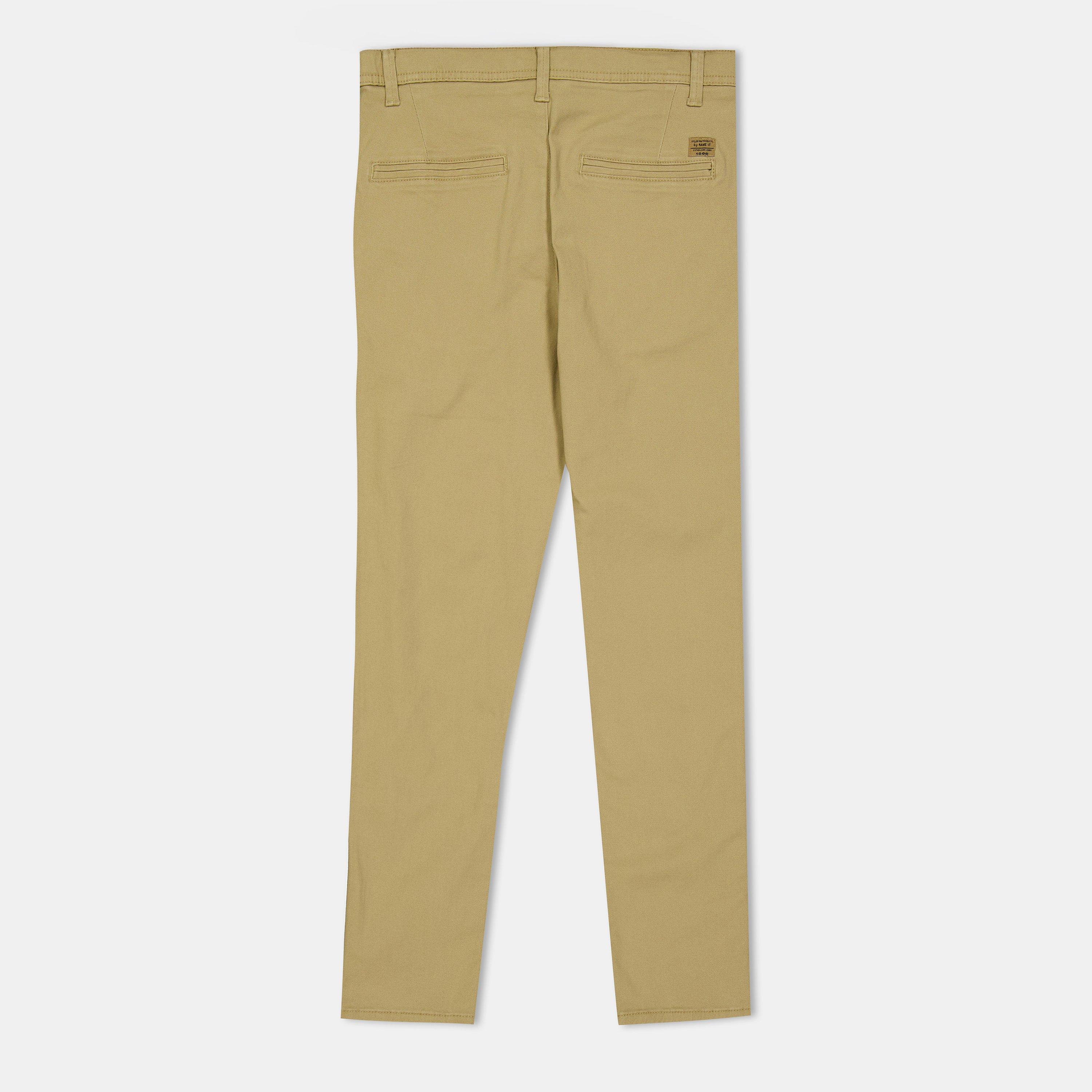 Brown - Name It - Kids' Chino Trousers - 2