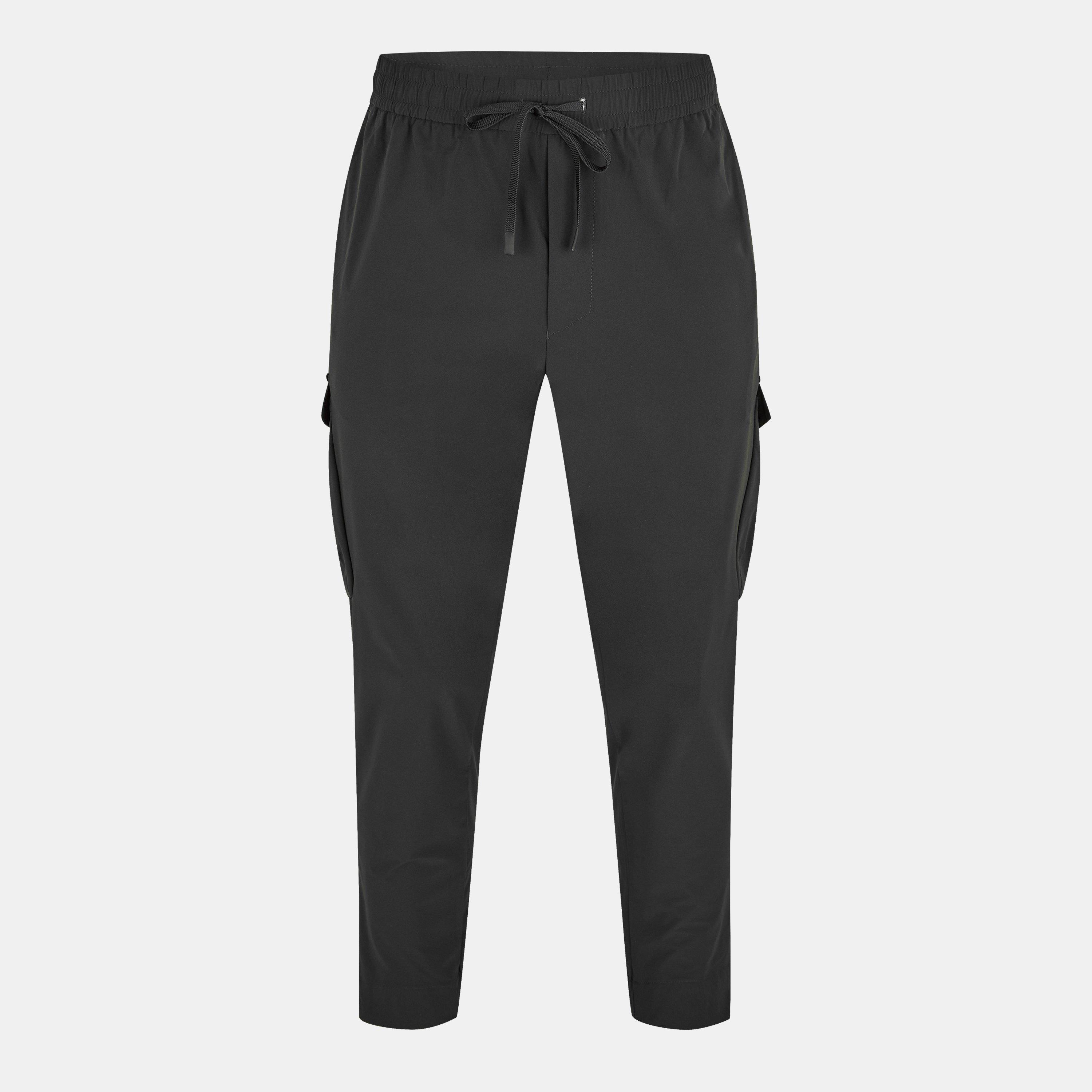 Black 001 - Boss - Men's Urbanex Cargo Trousers - 1