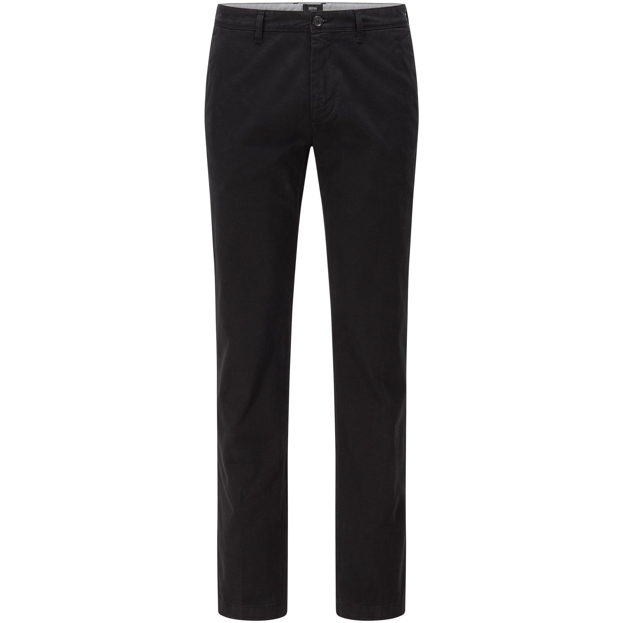 Boss Men's Crigan2 D Straight Leg Trousers - Black - Size 30W R