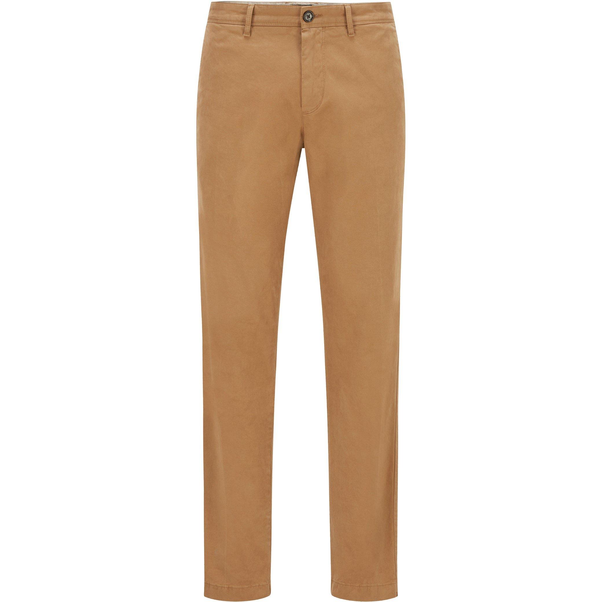 Boss Men's Crigan2 D Straight Leg Trousers - Medium Beige - 24W R