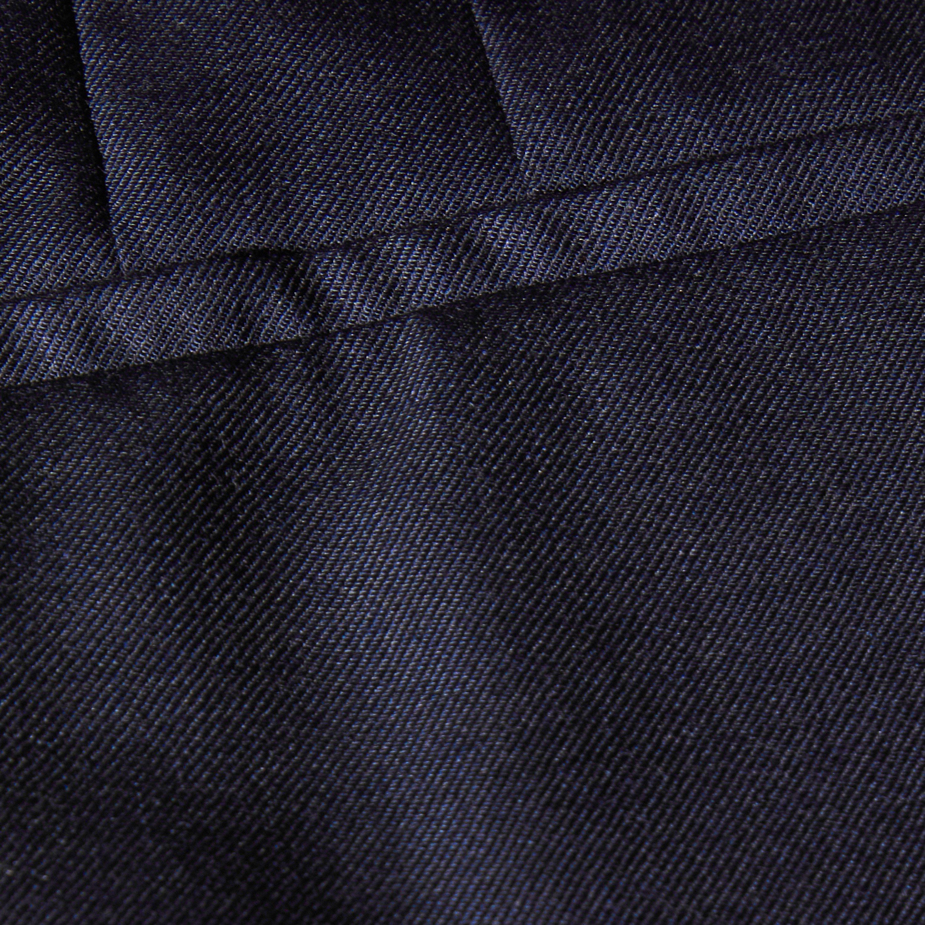 Navy - Saint Laurent - Men's Straight Leg Trousers - 5