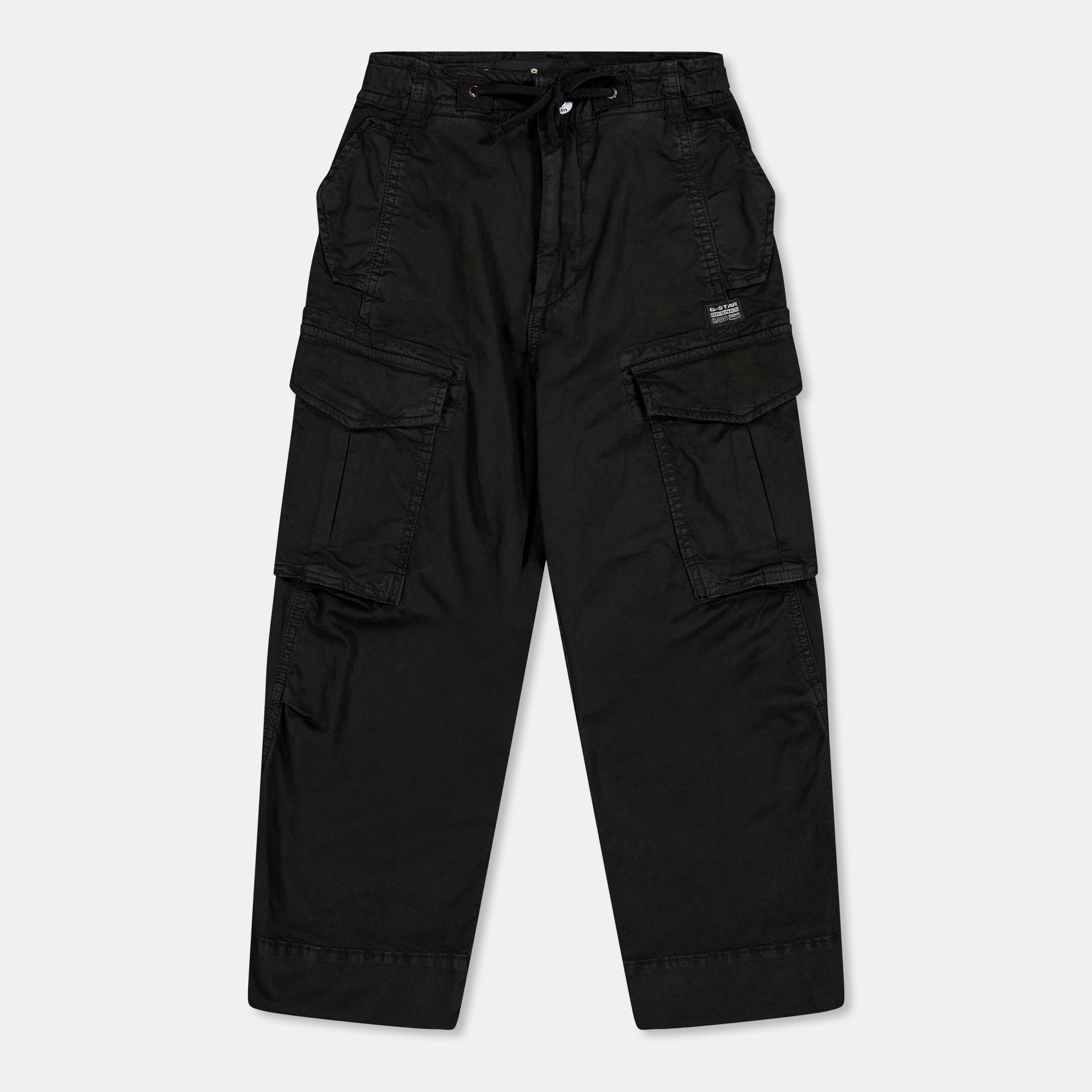 G Star Girls Kids' Cargo Trousers - Dk Black - 14Y
