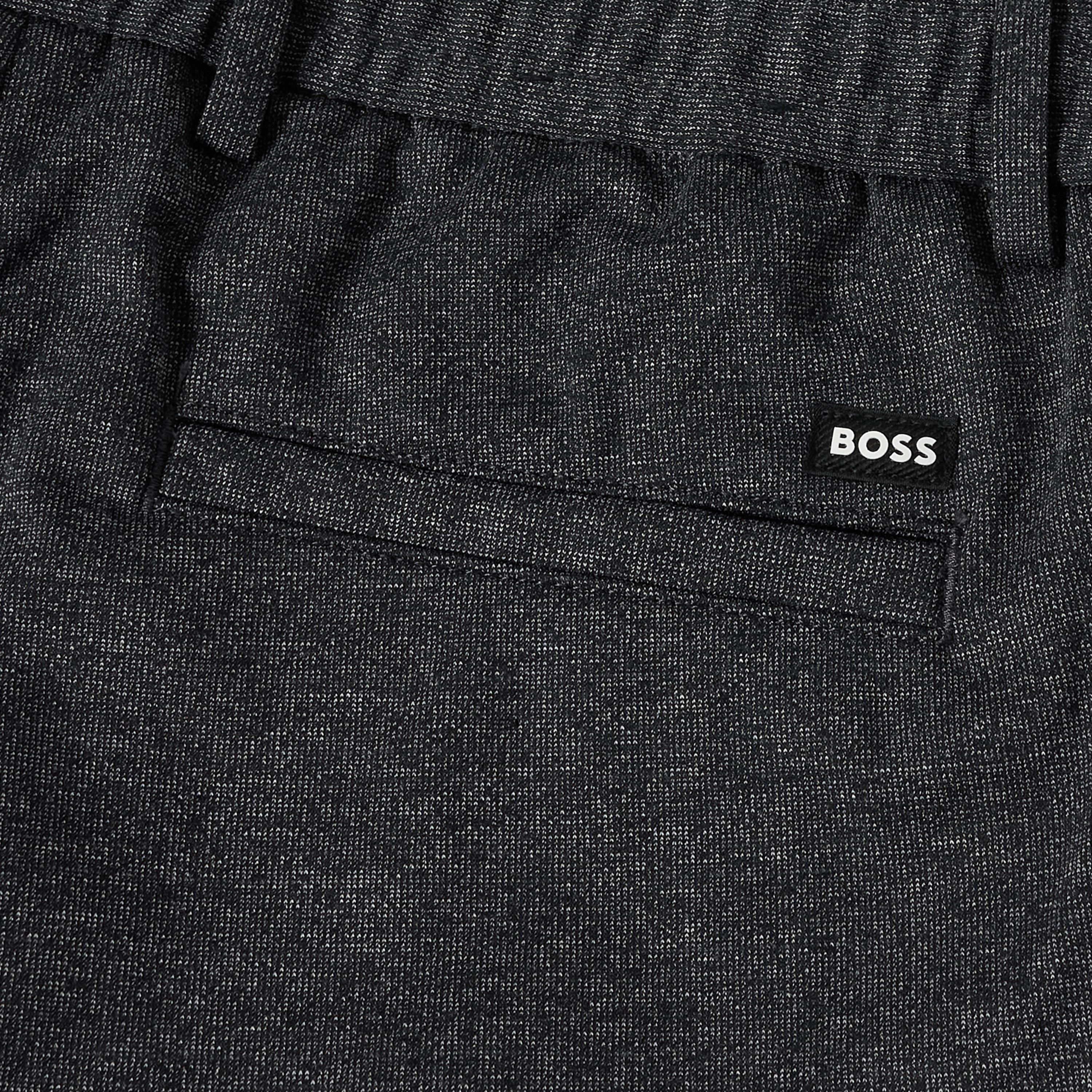 Dark Blue - Boss - Men's Kane-Ds Straight Leg Trousers - 3