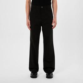 Valentino Cotton Straight Leg Trousers