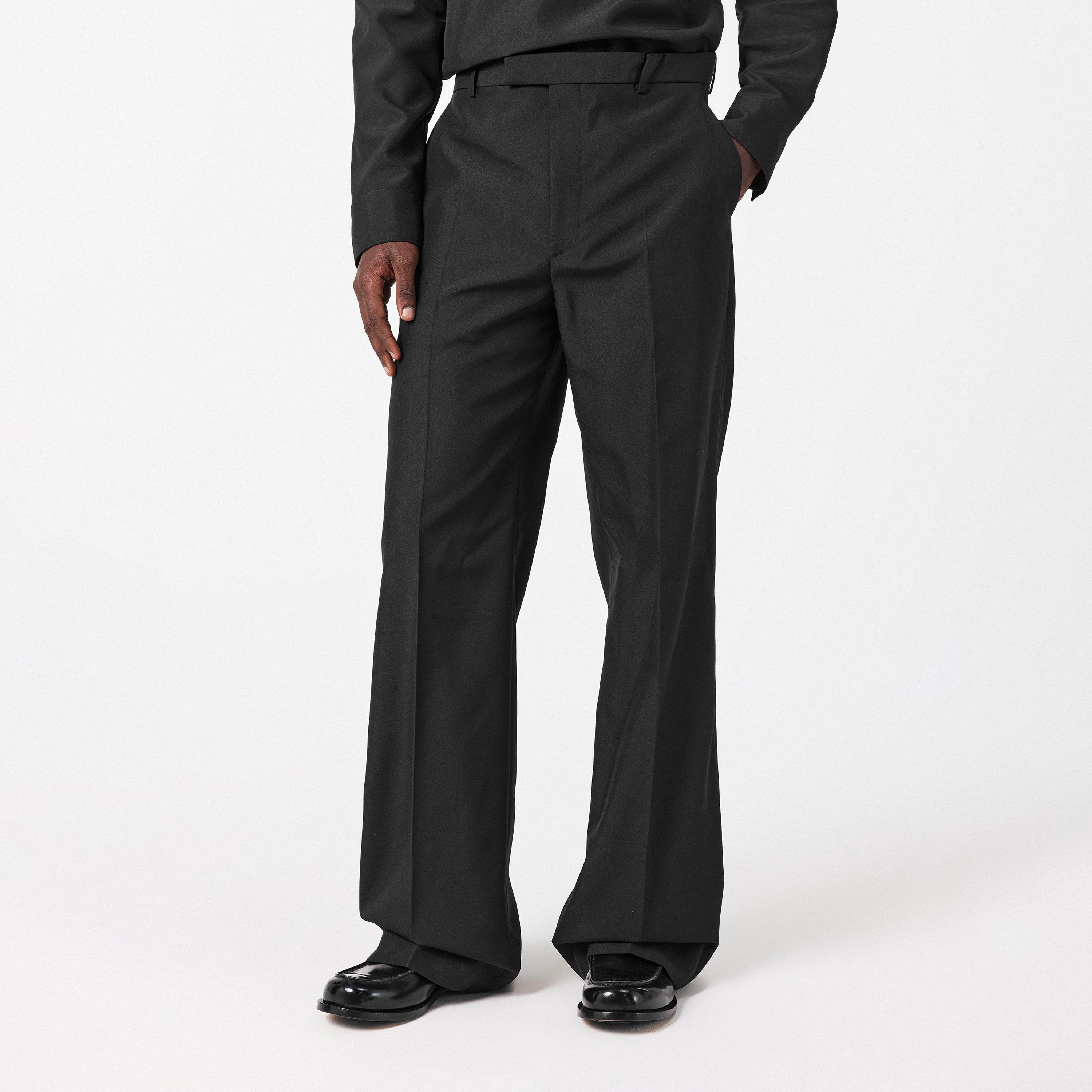 Black - Gucci - Men's Straight Leg Trousers - 3