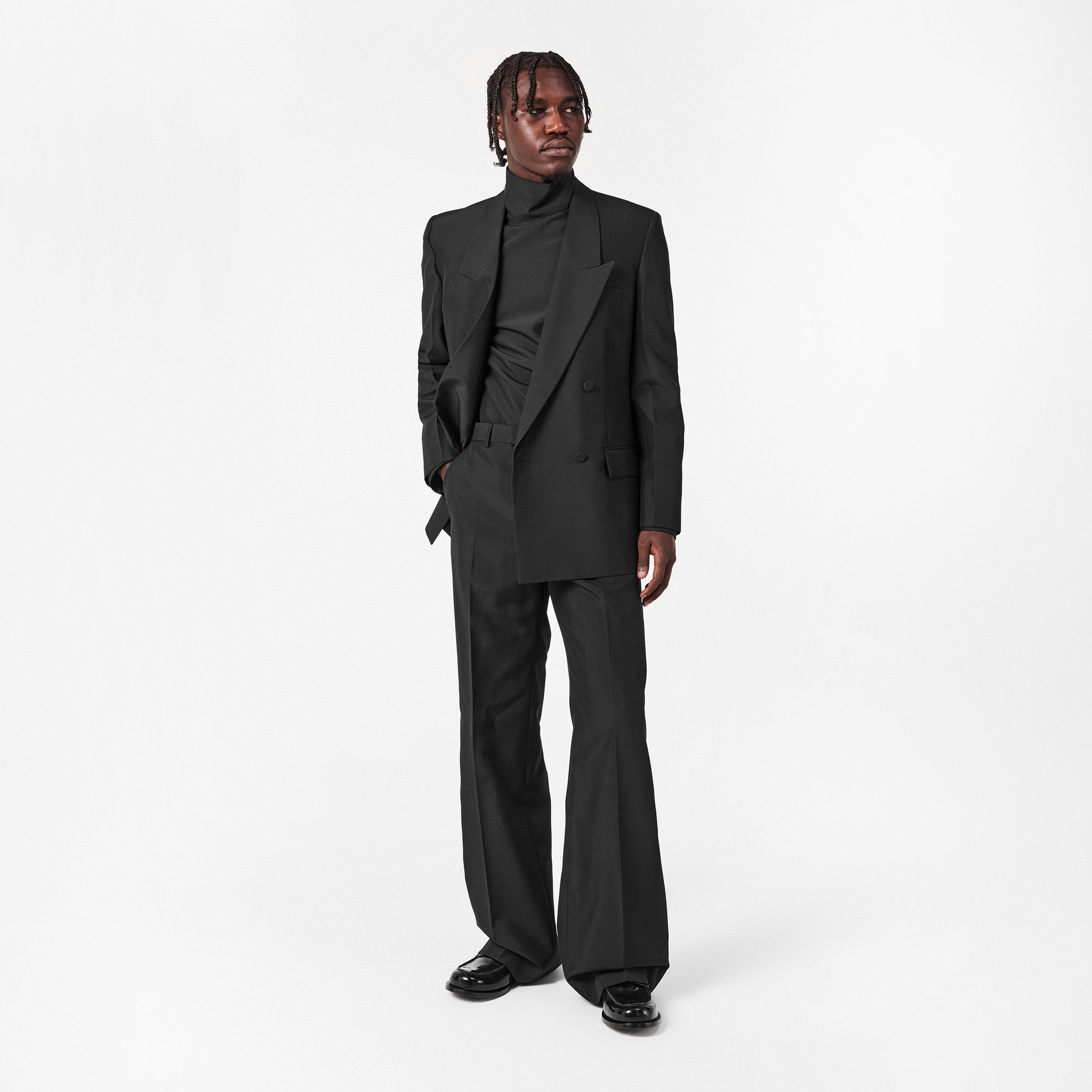 Black - Gucci - Men's Straight Leg Trousers - 6