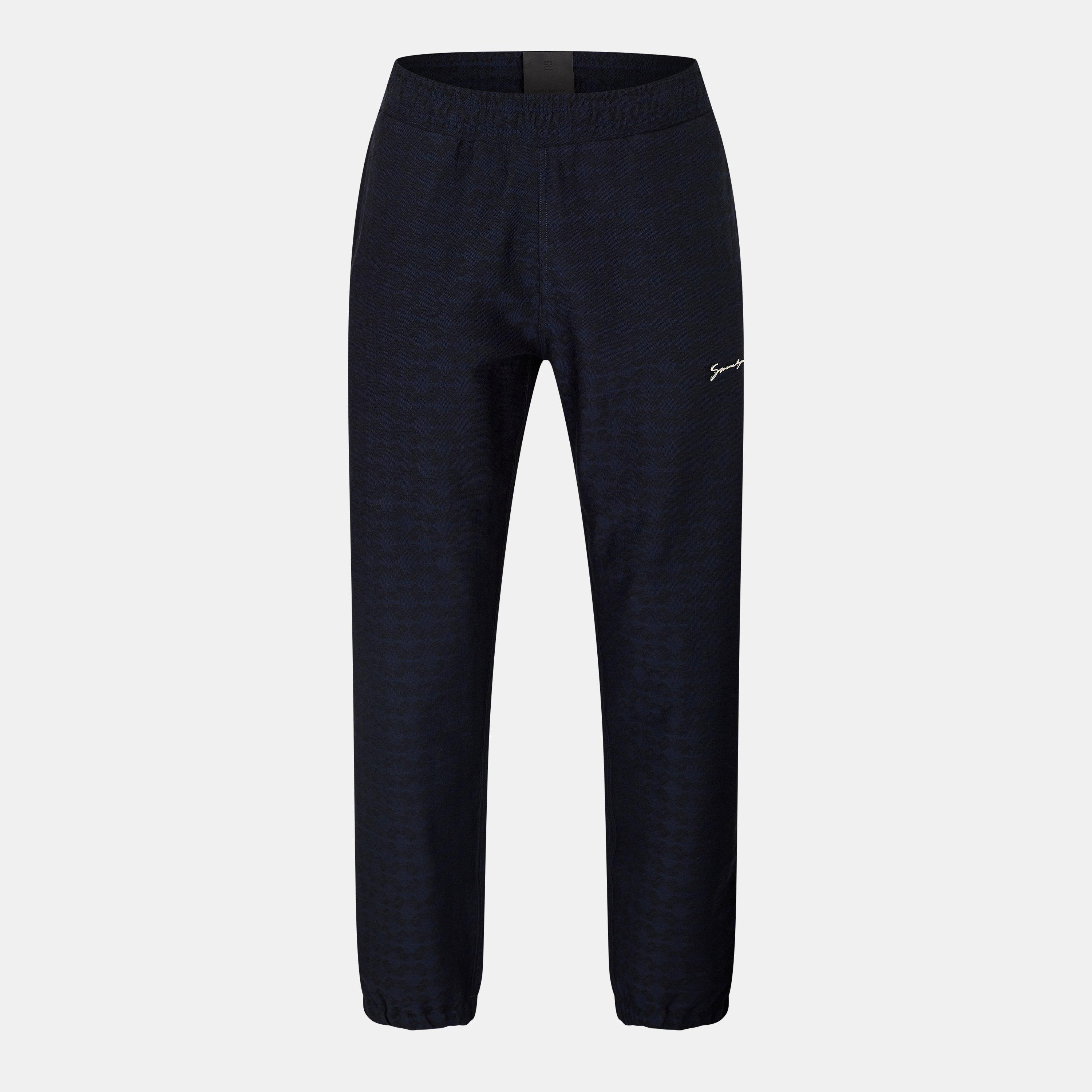 GIVENCHY Men's Open Cuff Jersey Joggers - Black - Medium