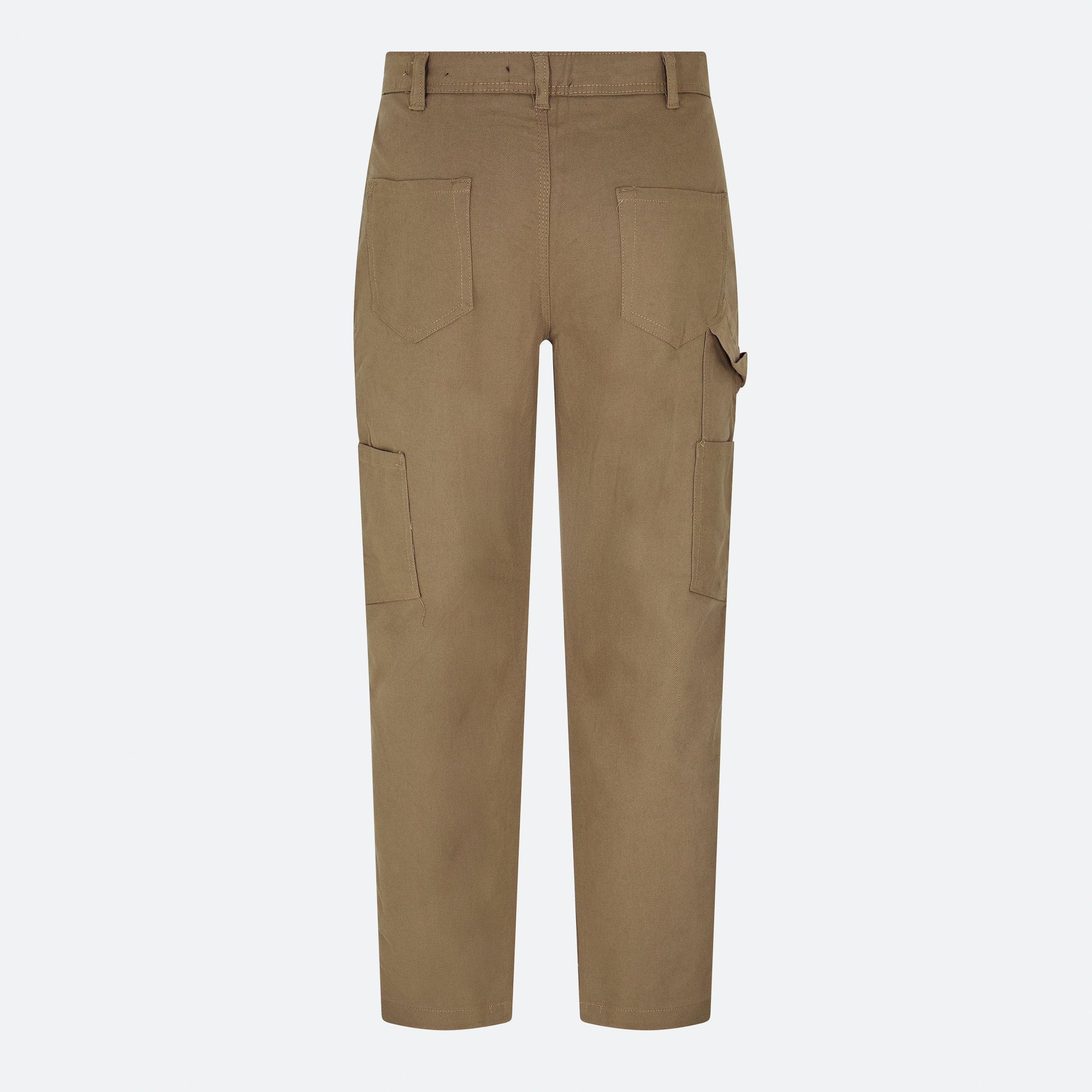 Dark Stone - Threadbare - Courier Cargo Trousers - 2
