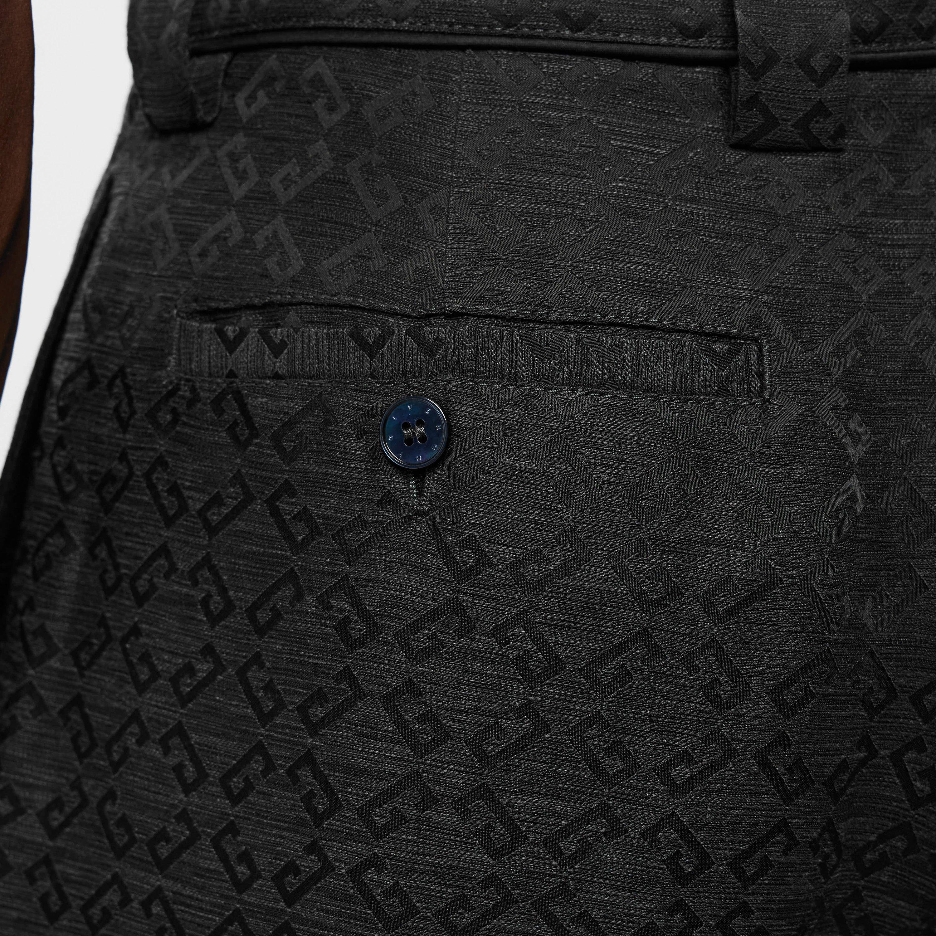 Dark Grey - GIVENCHY - Monogram Jacquard Trousers - 5