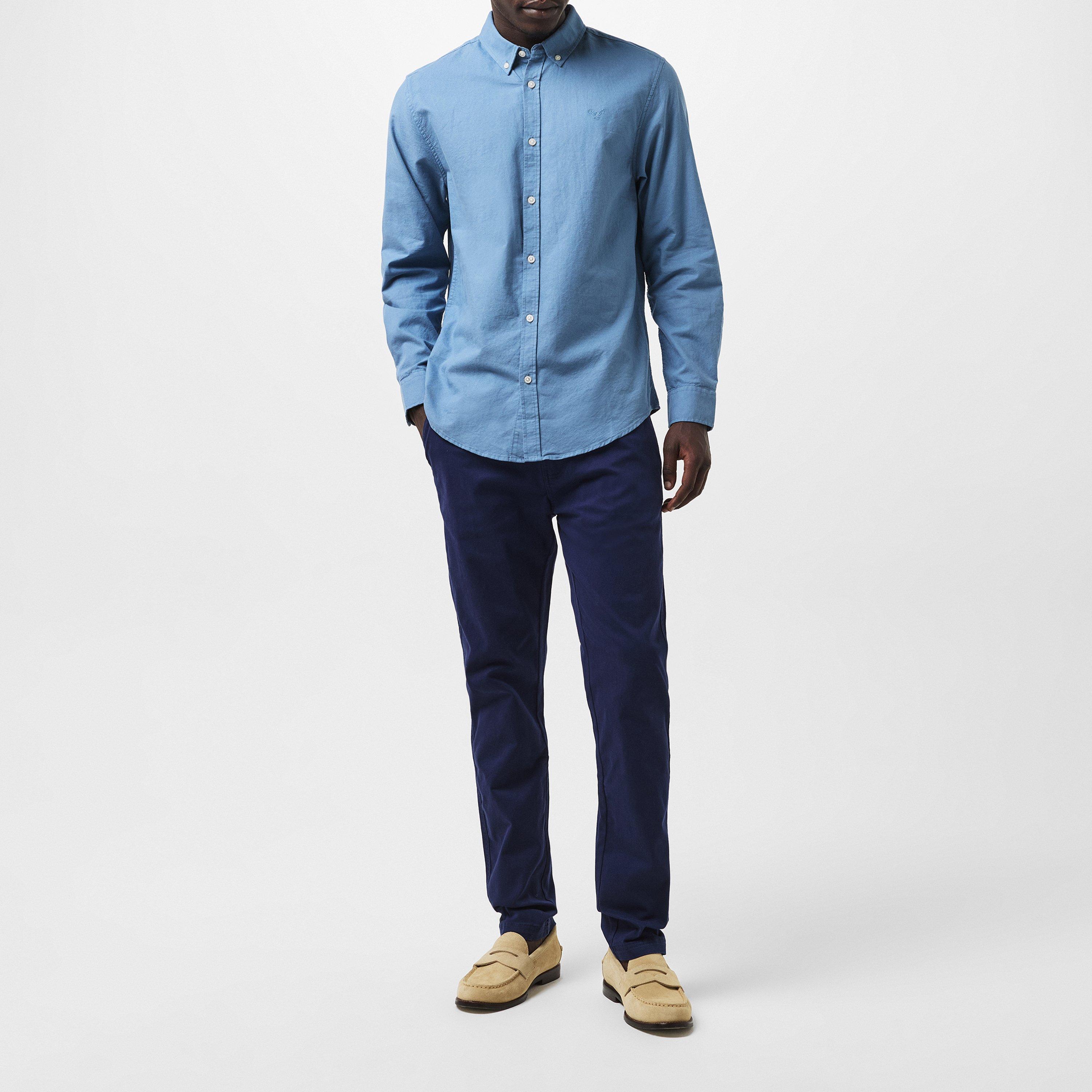 Navy/Dark Stone - Threadbare - Cargo Trousers - 7