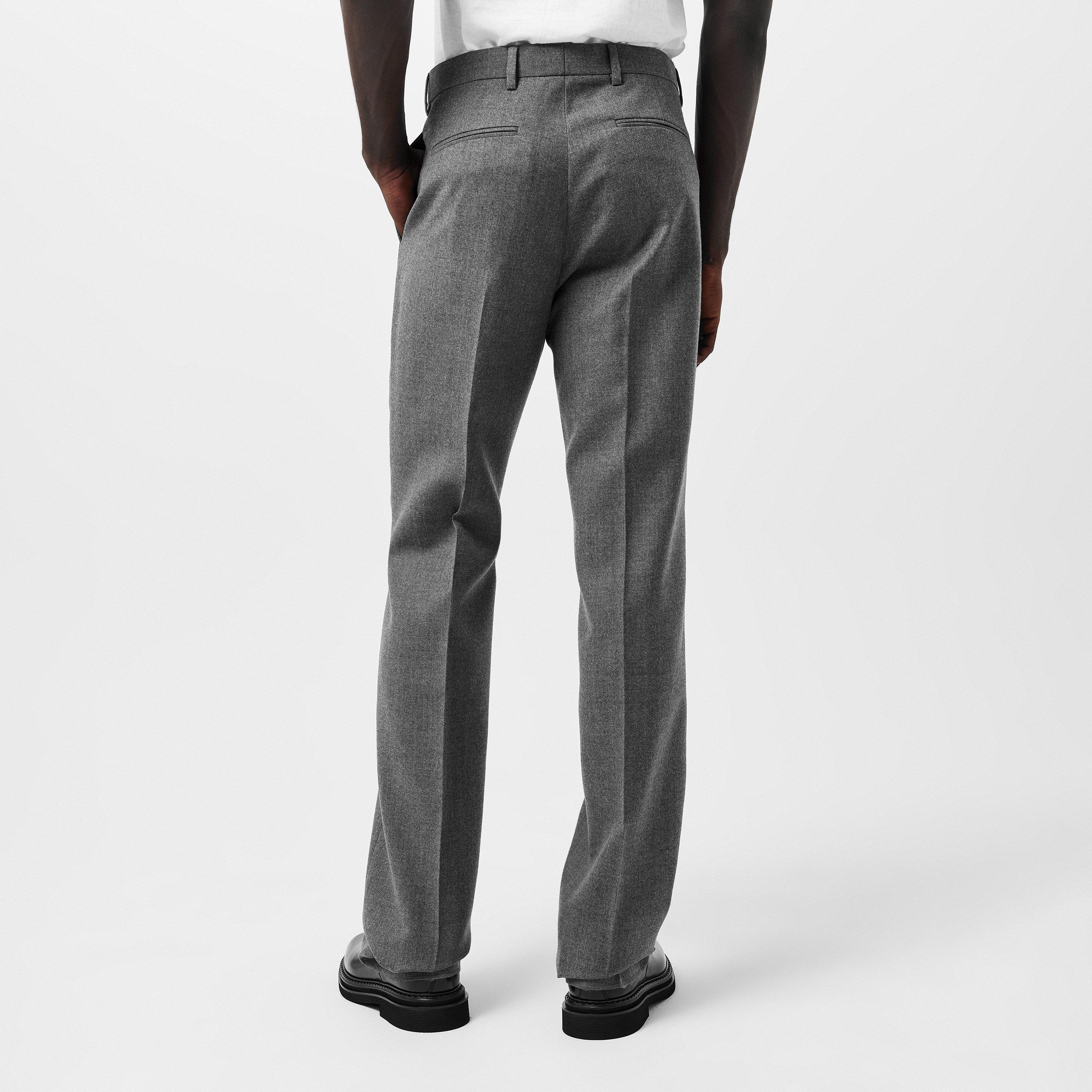 Grey - GIVENCHY - Men's Straight Trousers - 4