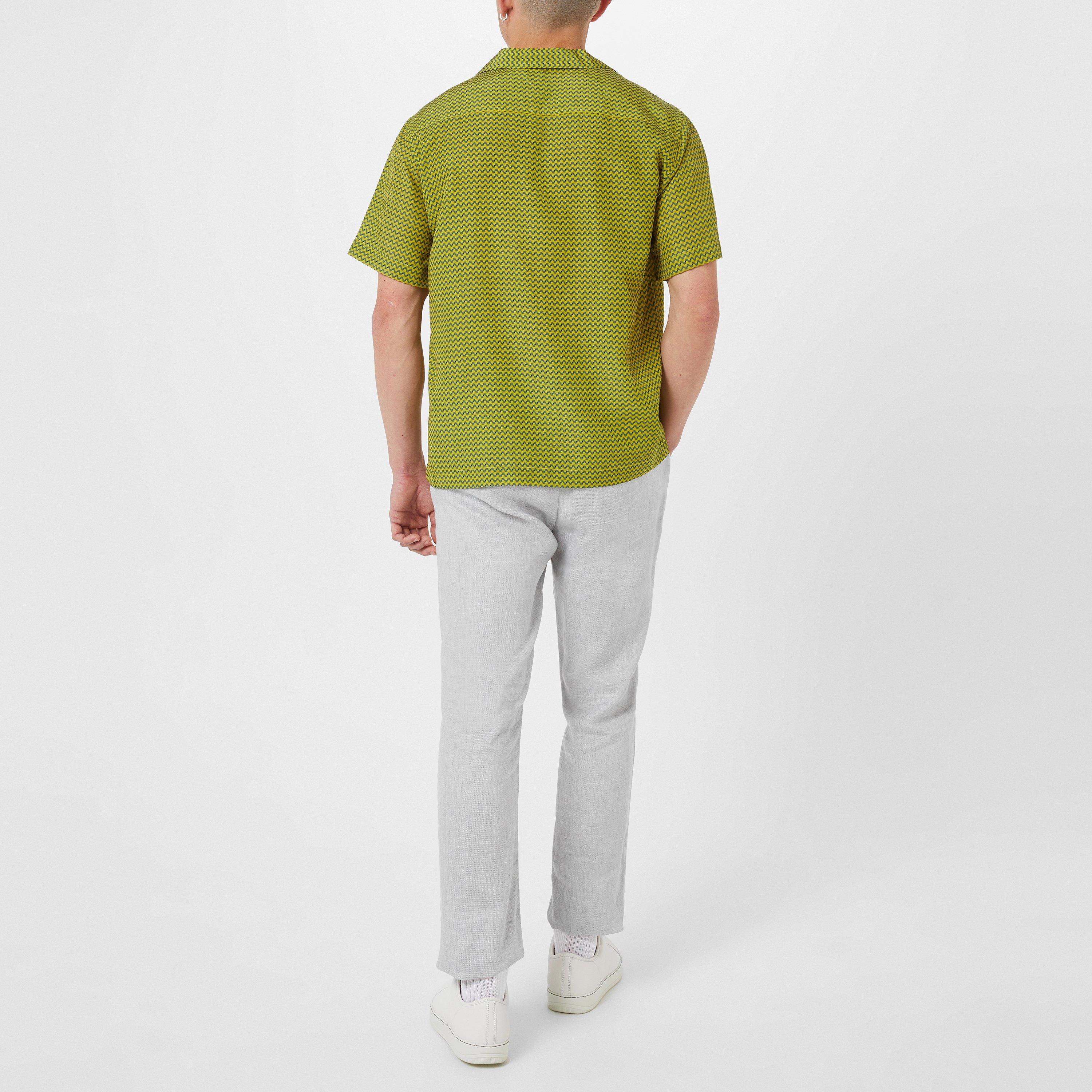 Light Grey - Frescobol Carioca - Oscar Linen Chinos - 3