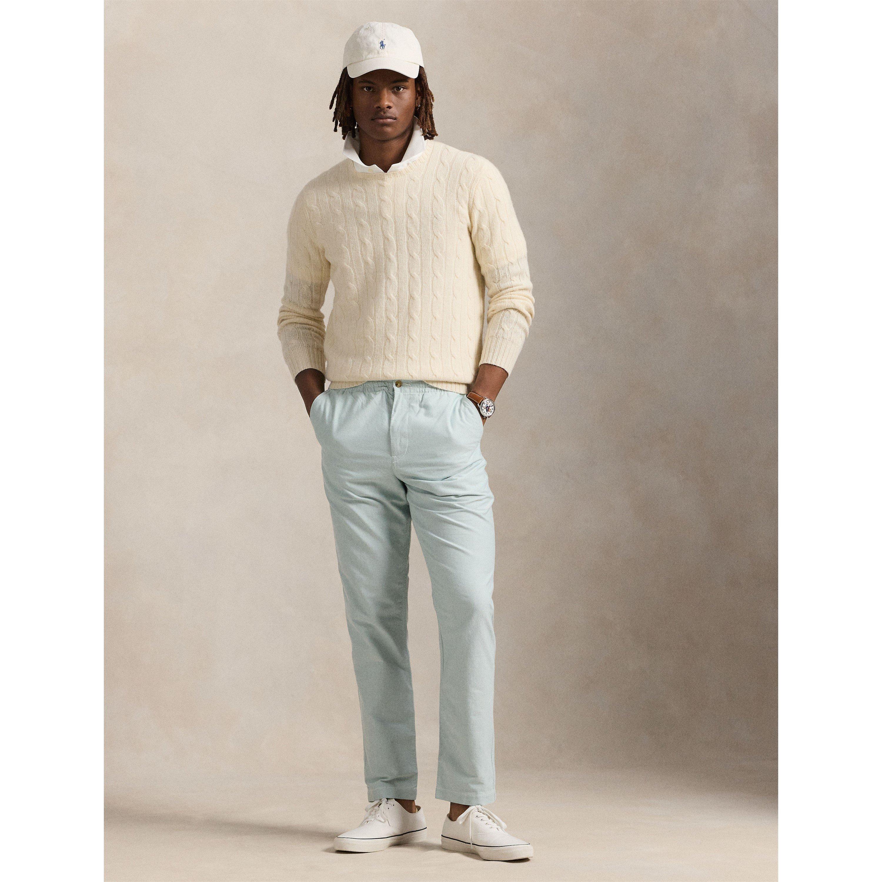 Fatigue Green - Polo Ralph Lauren - Men's Prepster Corduroy Trousers - 5