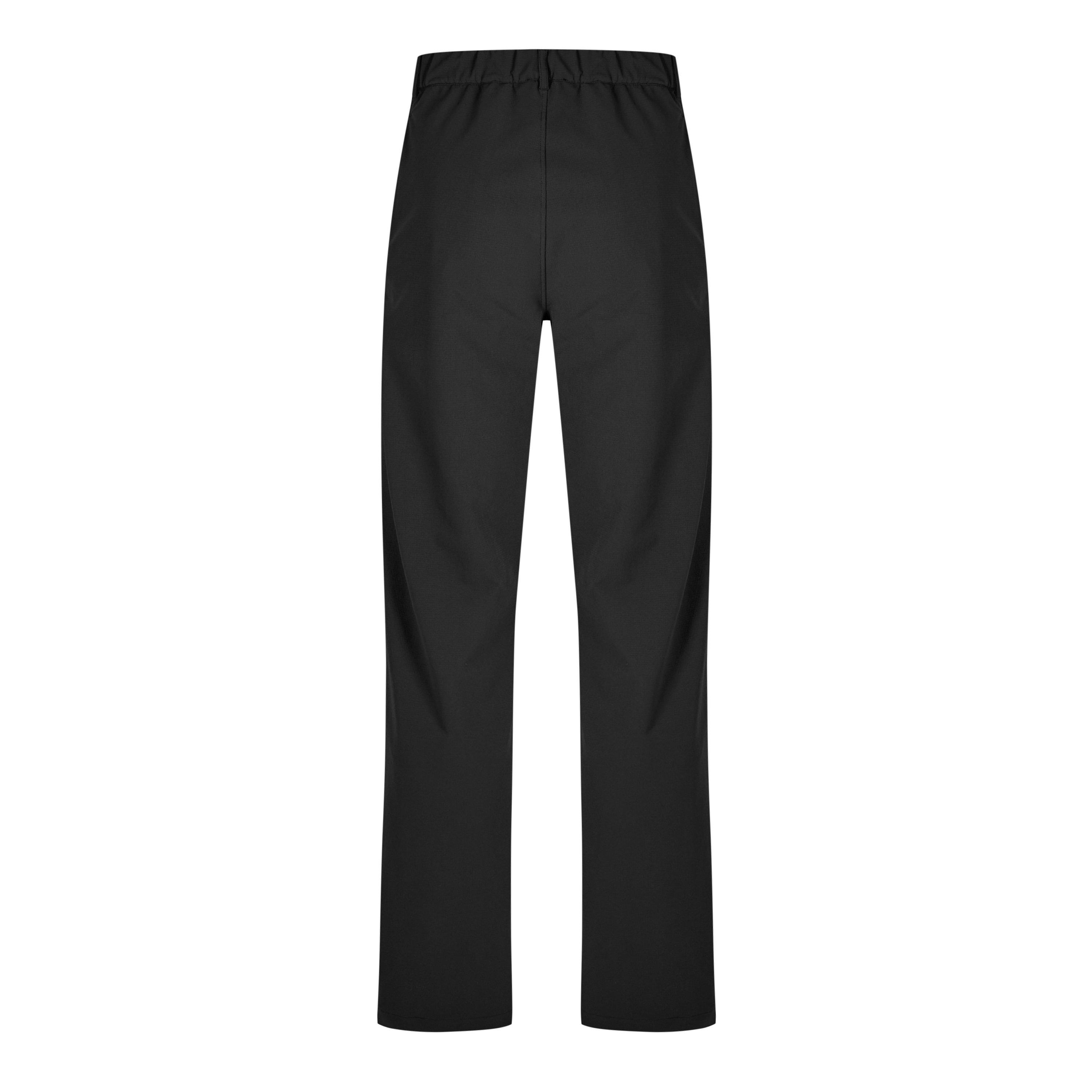 Black - ROA - Men's Nylon Stretch Straight Leg Trousers - 2