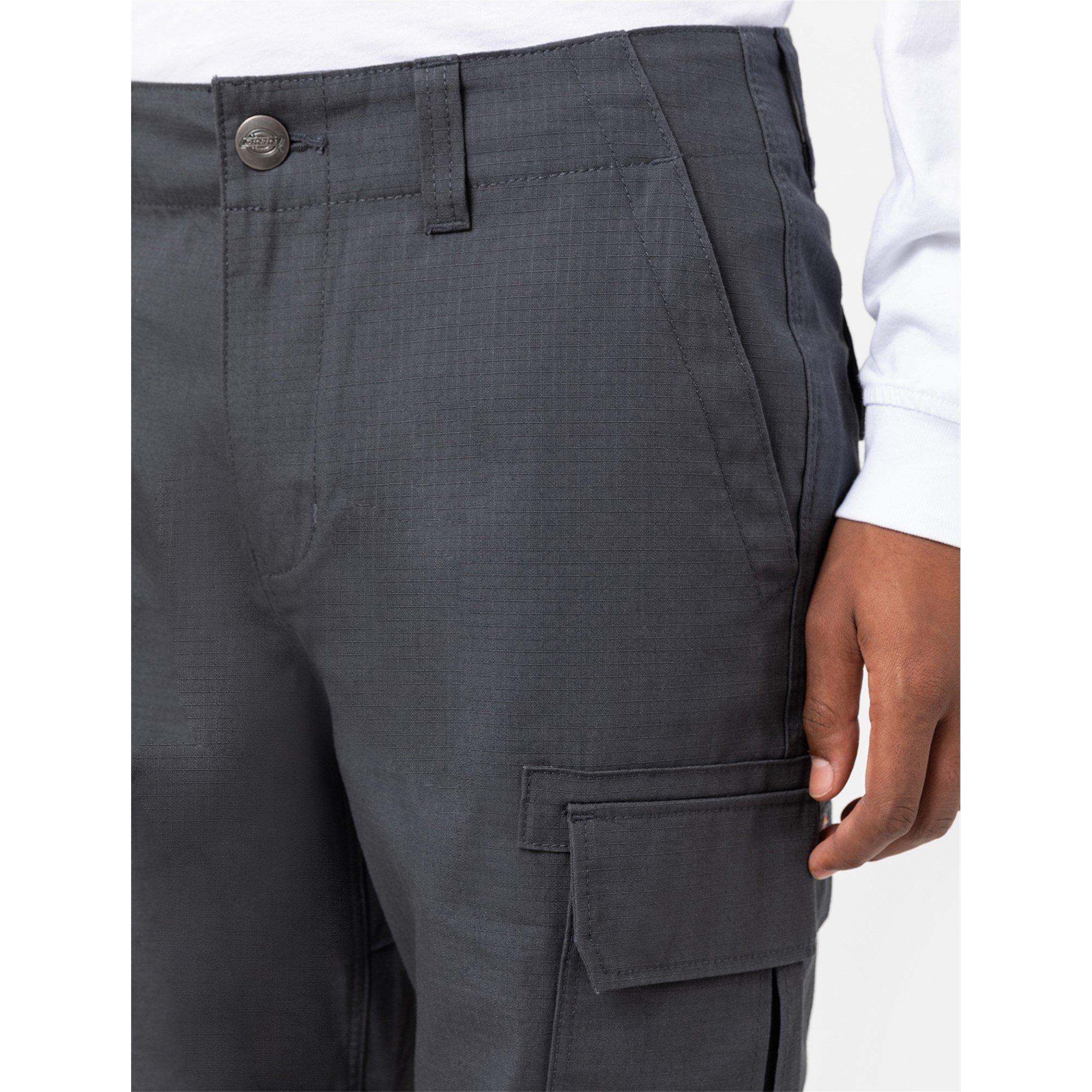 Charcoal CH01 - Dickies - Men's Millerville Cargo Trousers - 4