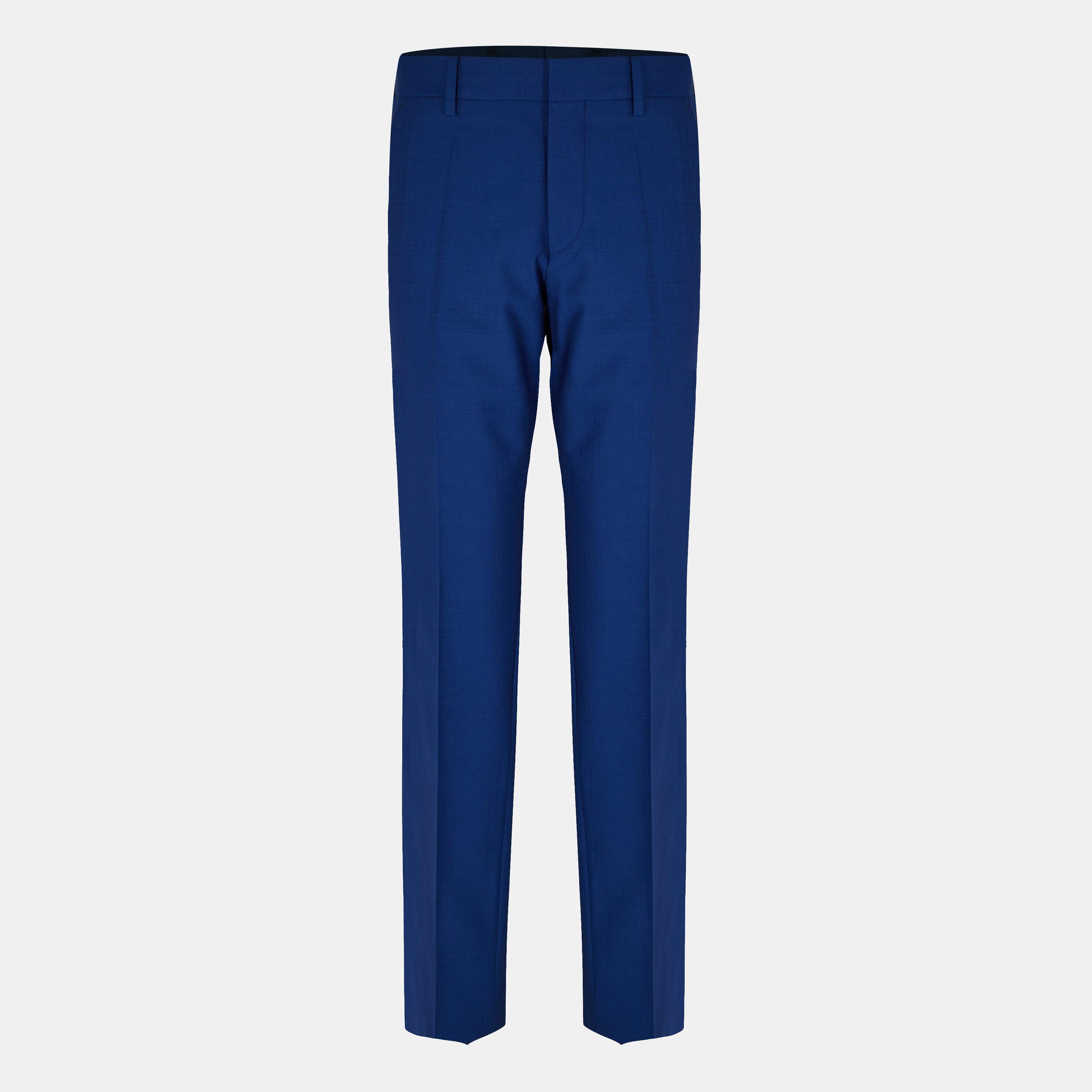 Boss Men's H Genius Mm Straight Leg Trousers - Navy - 3XL