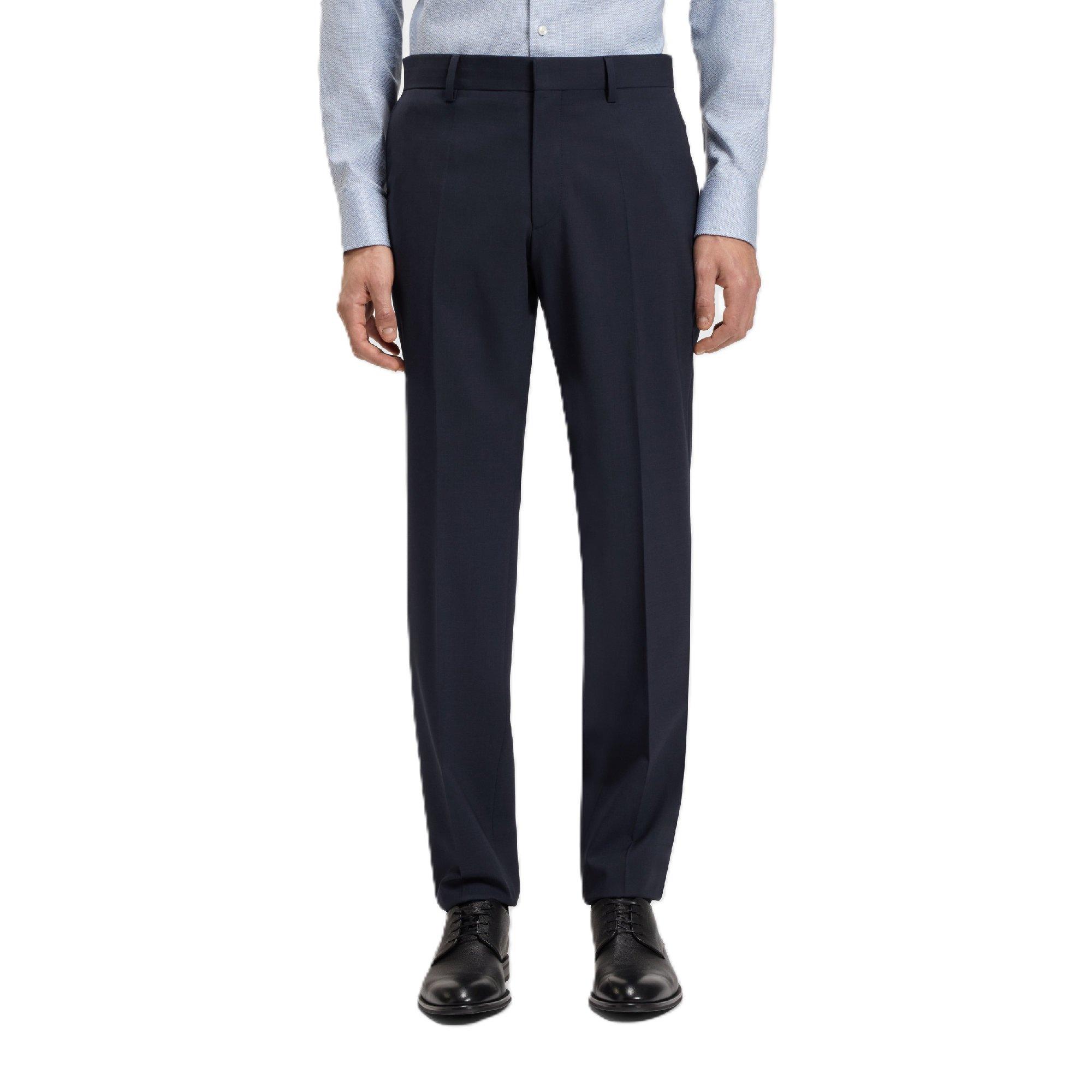 Open Blue - Boss - Men's H Lenon Mm Straight Leg Trousers - 1