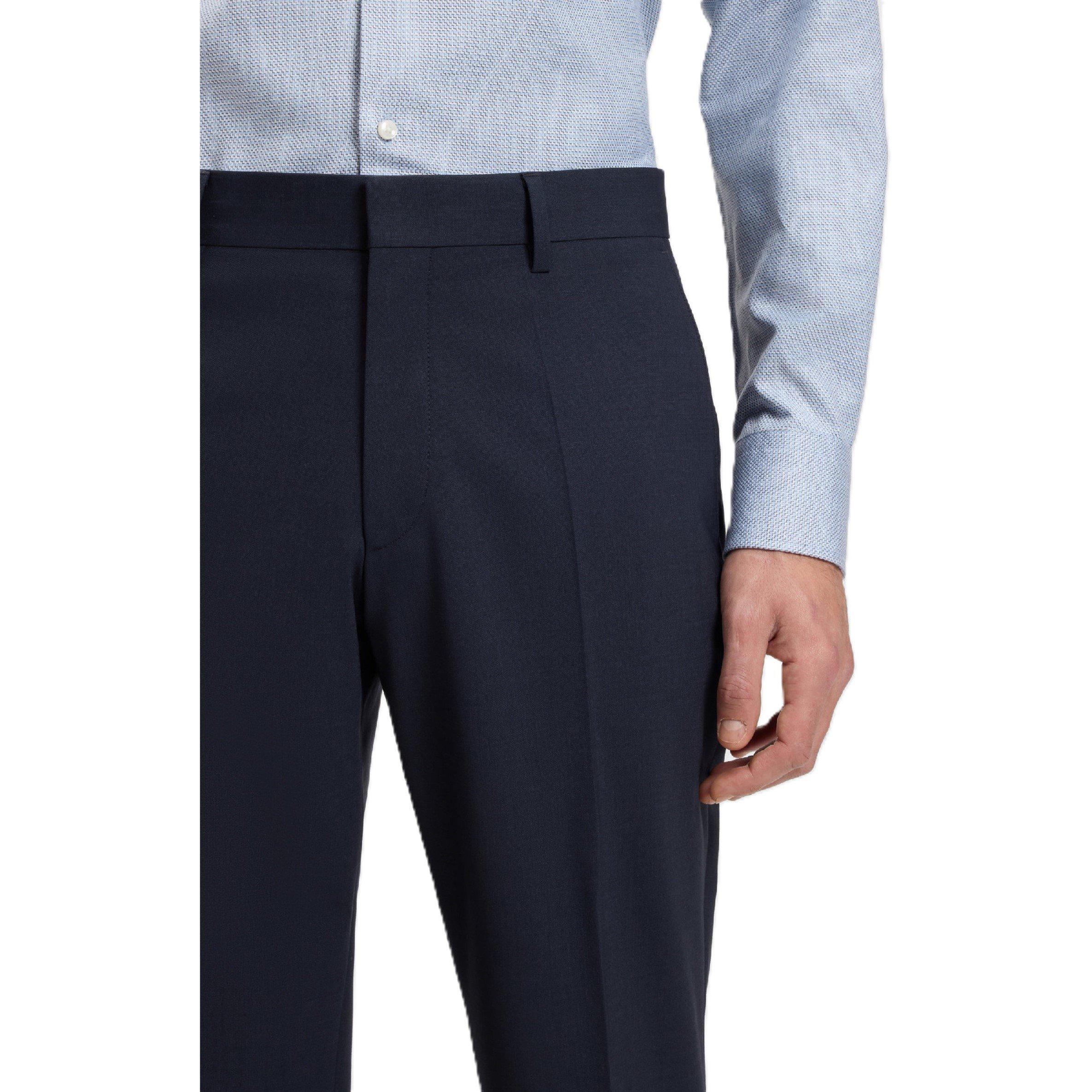Open Blue - Boss - Men's H Lenon Mm Straight Leg Trousers - 3