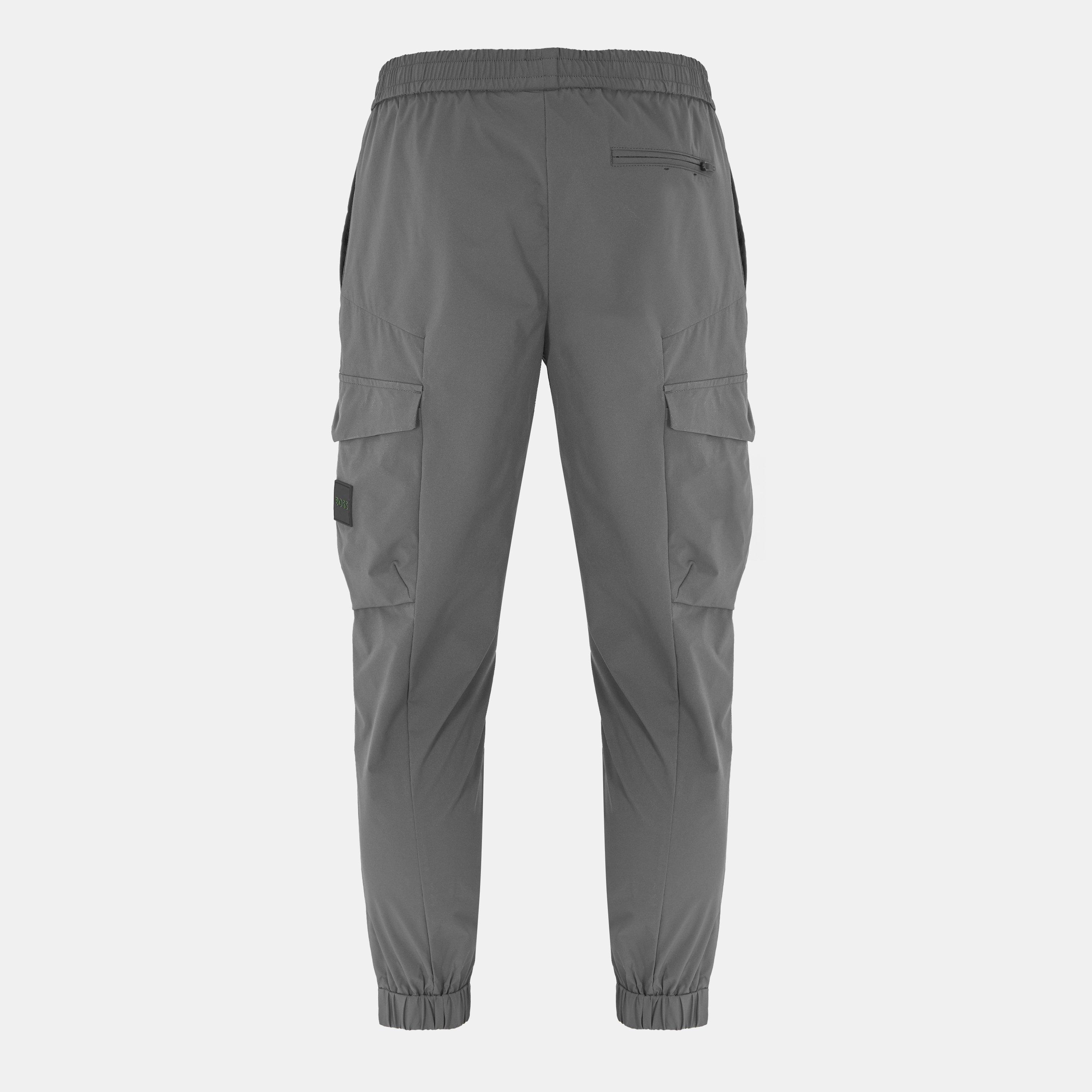 Dark Grey - Boss - T Urbanex-Cargolight 10247682 Cargo Trousers Mens - 2