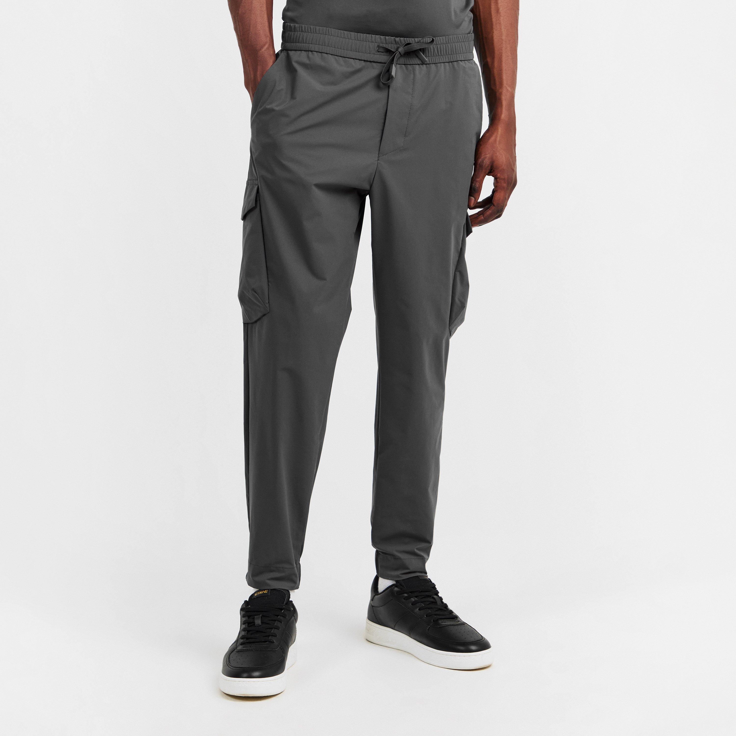 Dark Grey - Boss - T Urbanex-Cargolight 10247682 Cargo Trousers Mens - 3