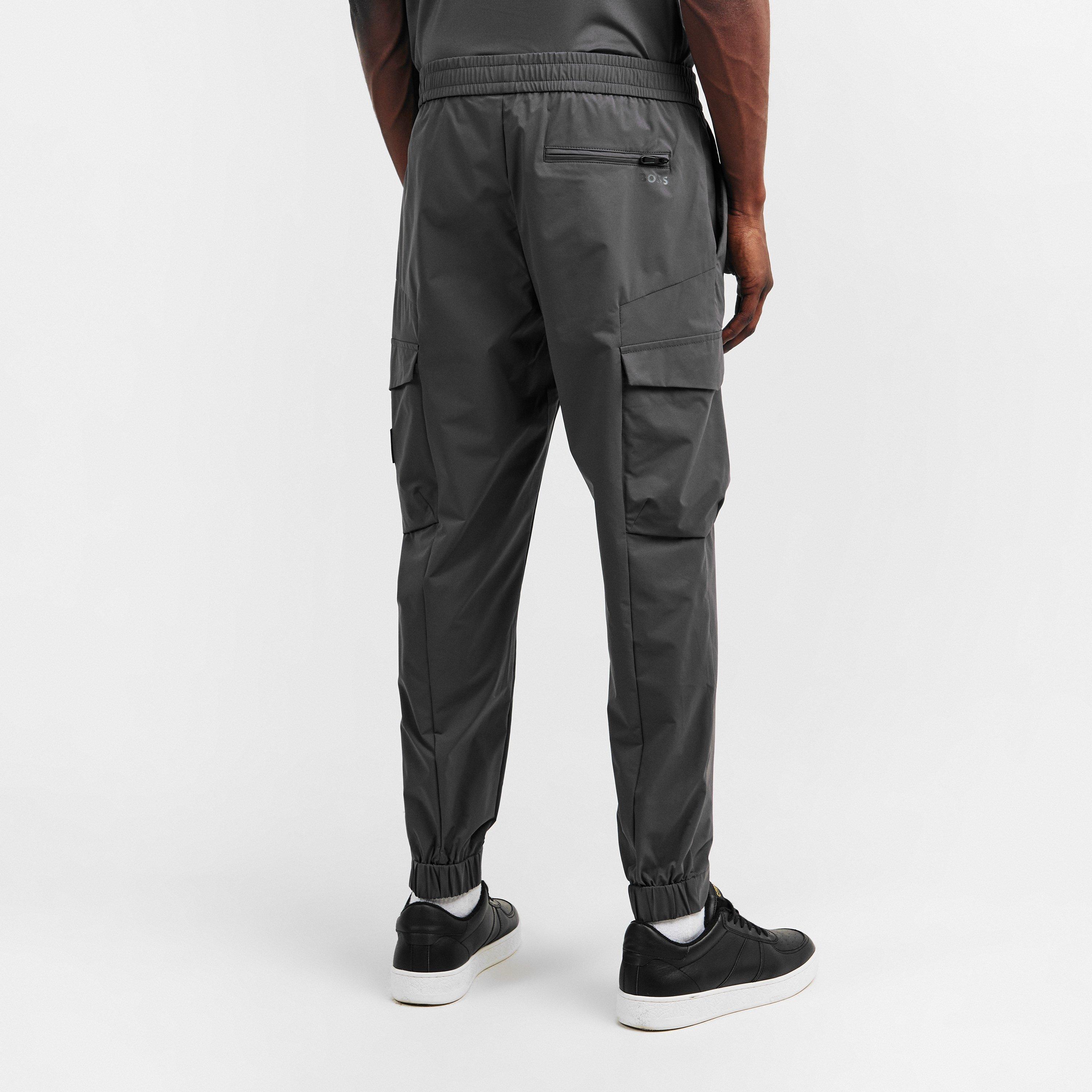 Dark Grey - Boss - T Urbanex-Cargolight 10247682 Cargo Trousers Mens - 4