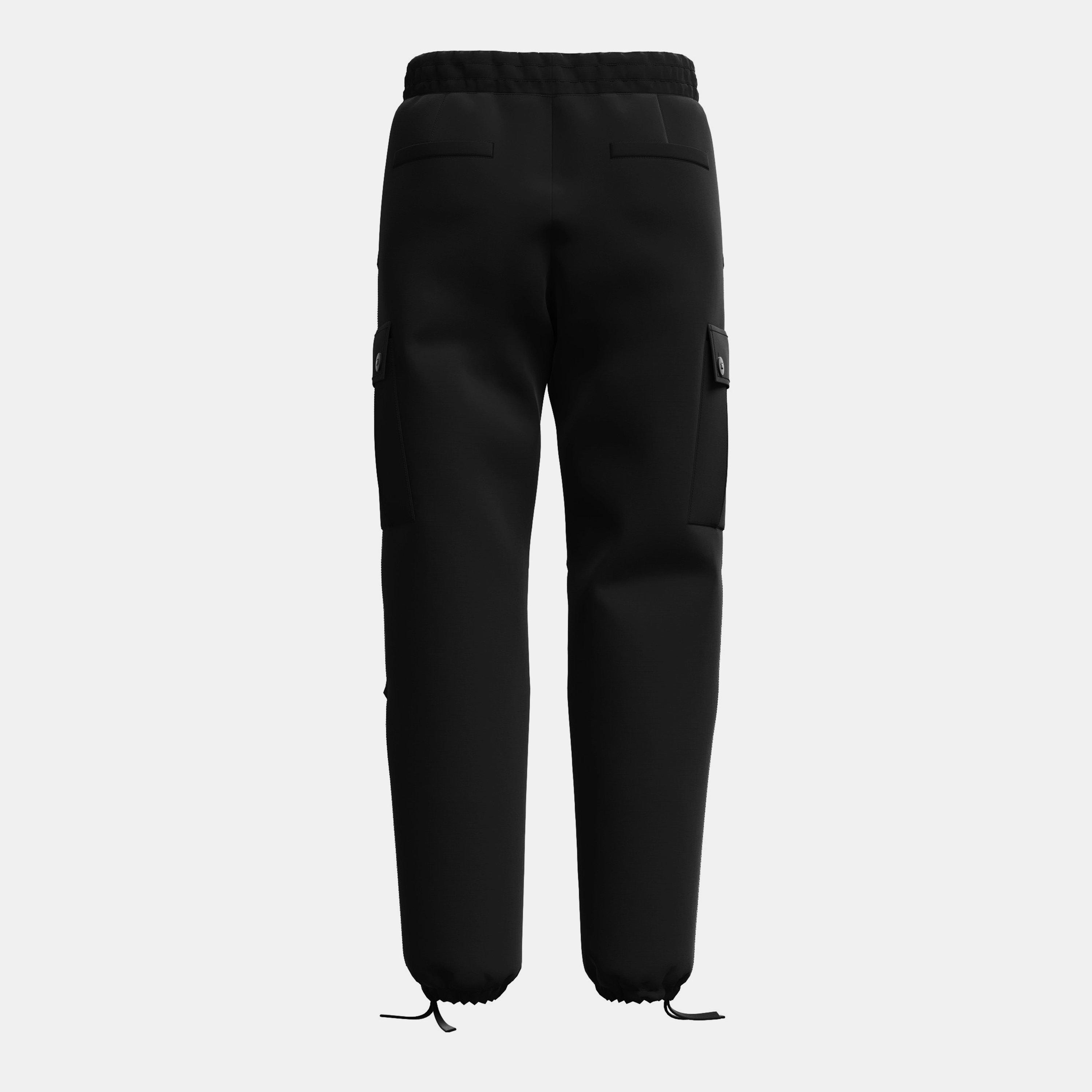 Black 001 - Hugo - Ripstop Cargo Trousers - 2