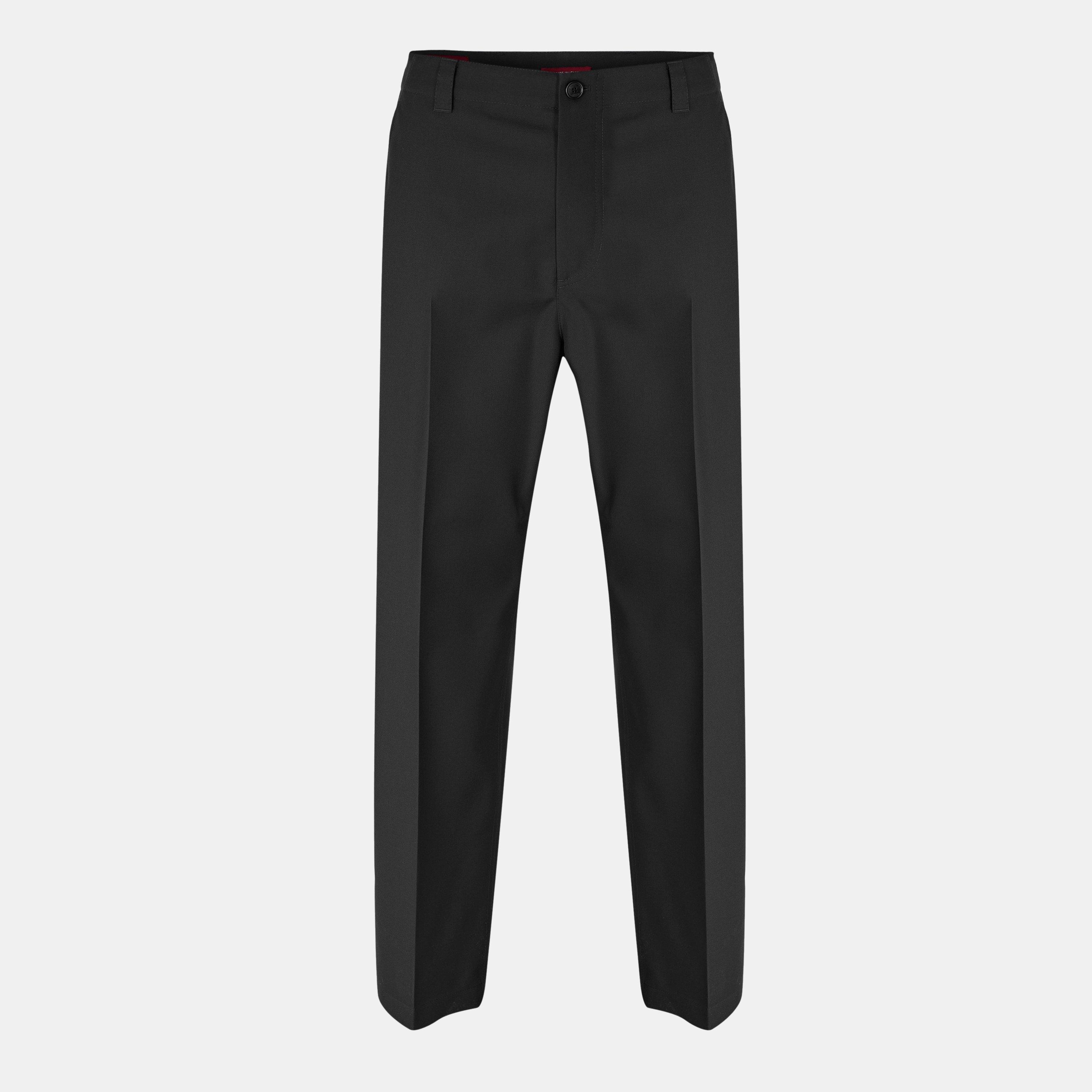 Gucci Wool Straight Leg Trousers - Space Grey - XL