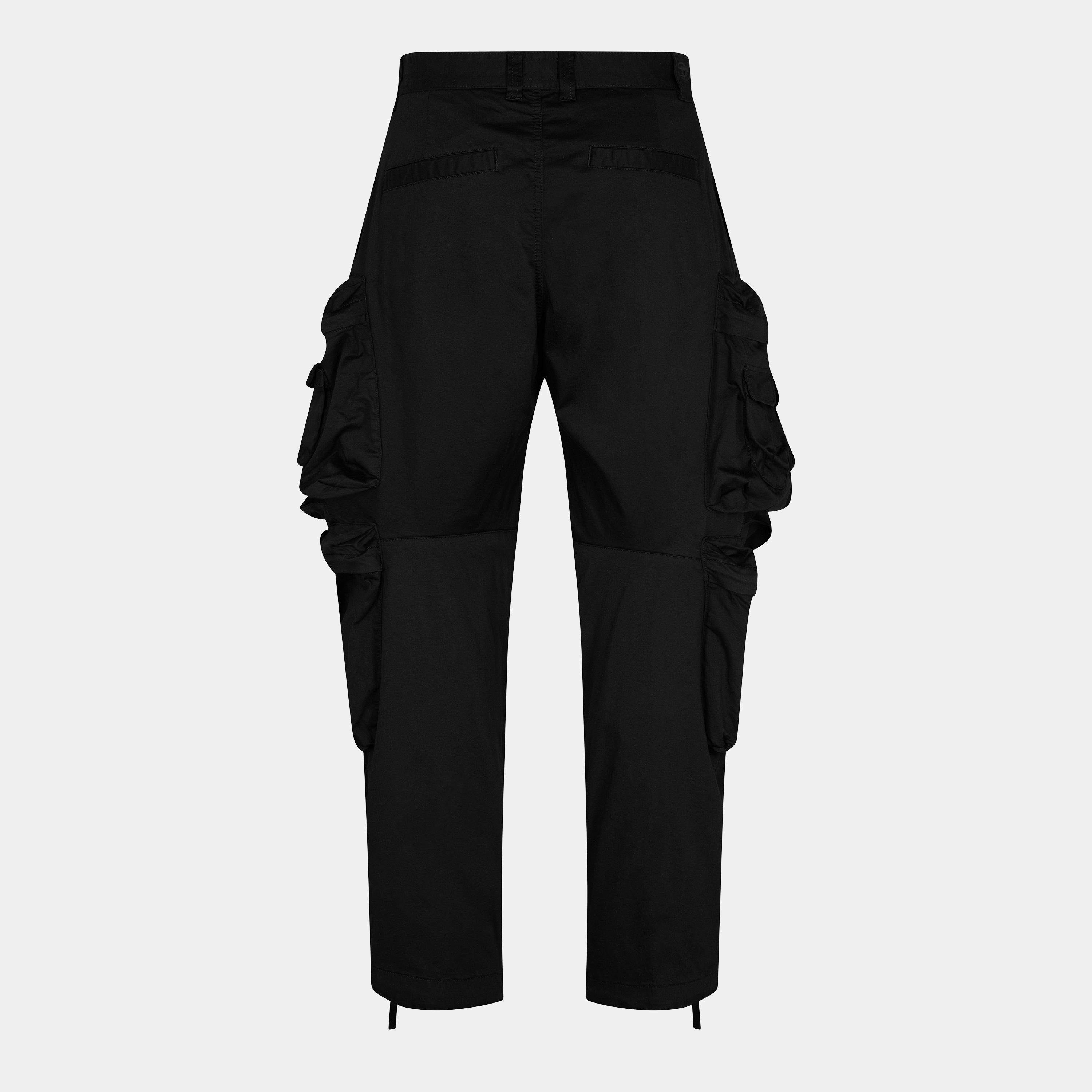 Black Black - Diesel - Men's Straight Leg Trouser - 2