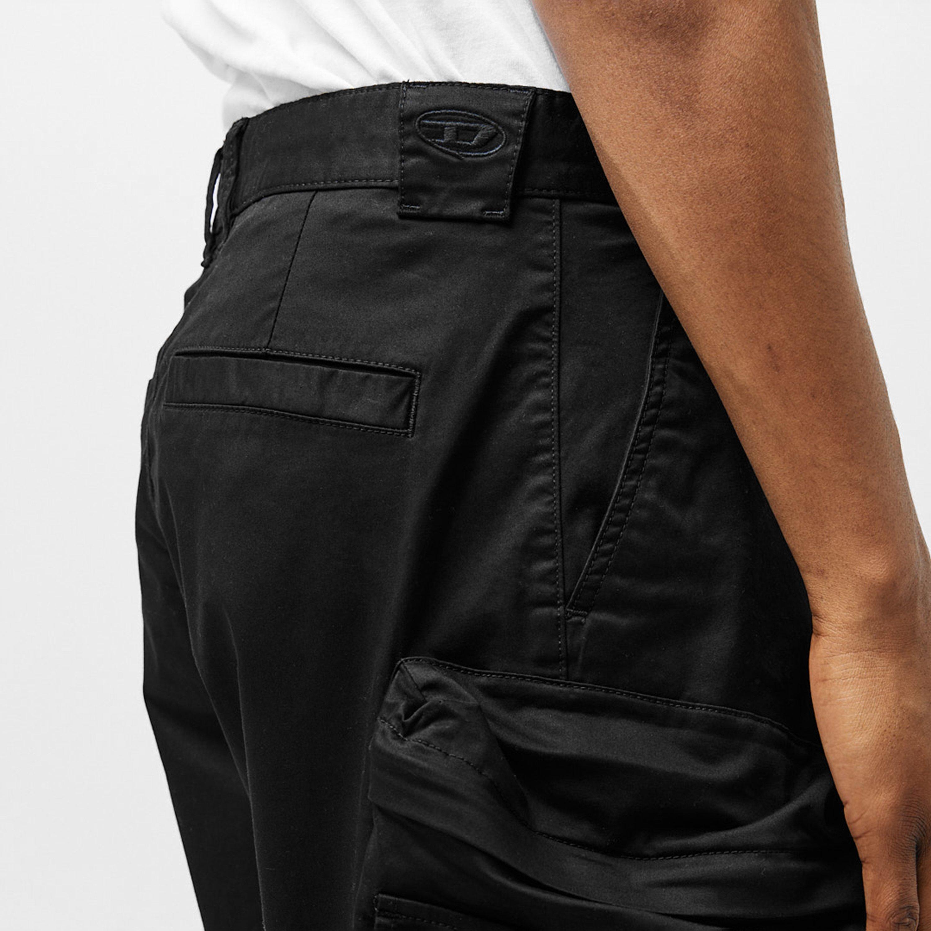 Black Black - Diesel - Men's Straight Leg Trouser - 5