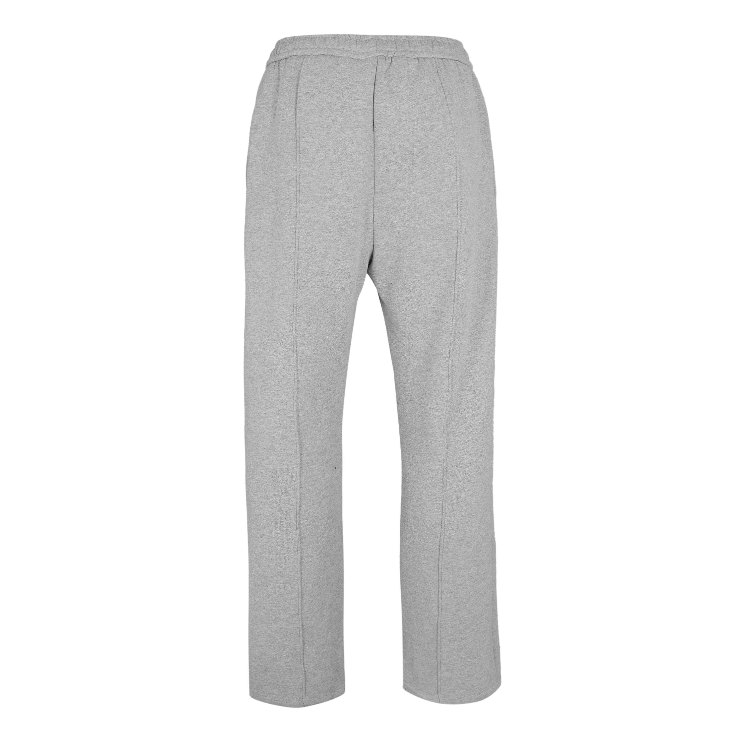 Grey - Maniere De Voir - Men’s Issac 420GSM Pintuck Joggers - 2
