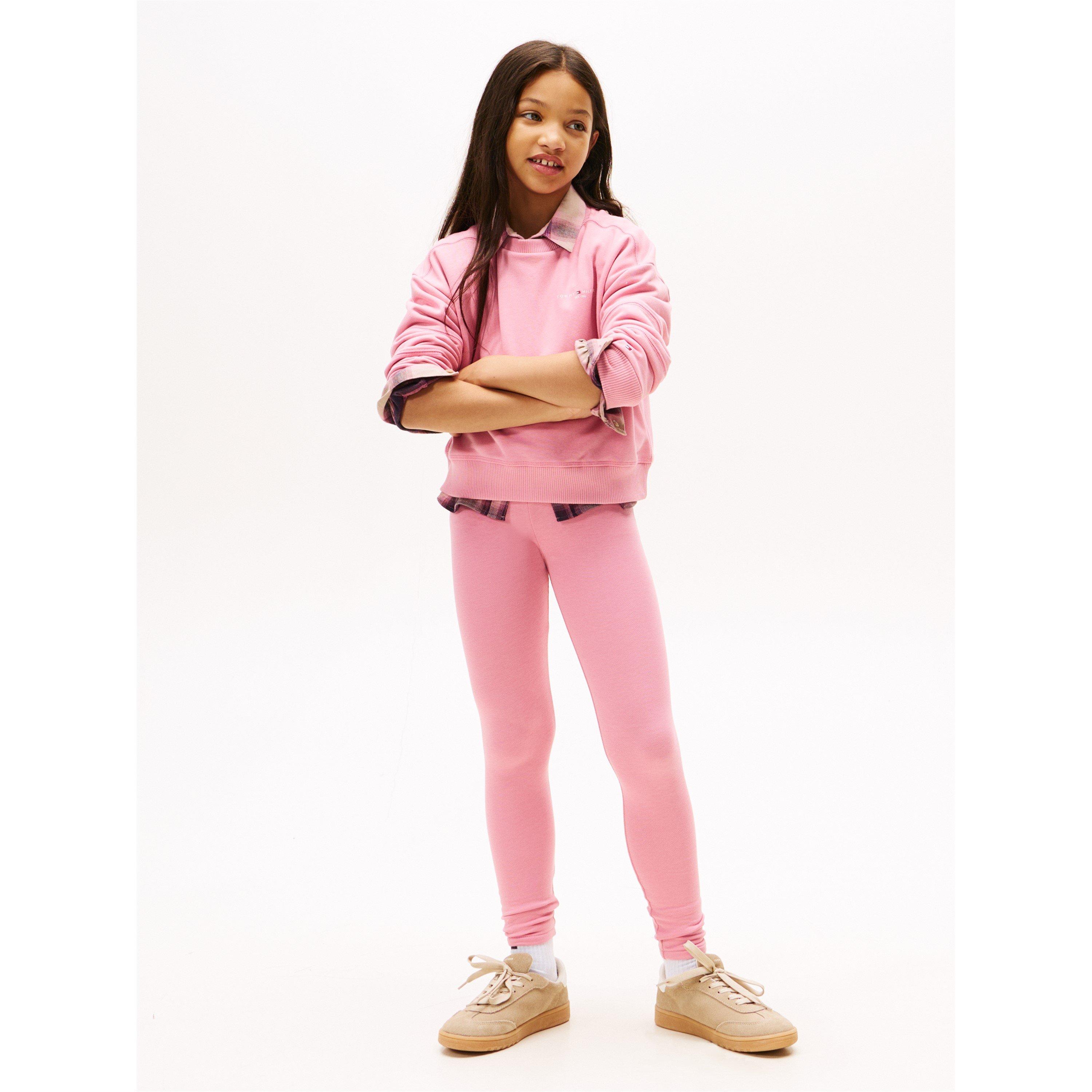 Pink THC - Tommy Hilfiger - Kids' Stretch Leggings Set - 3