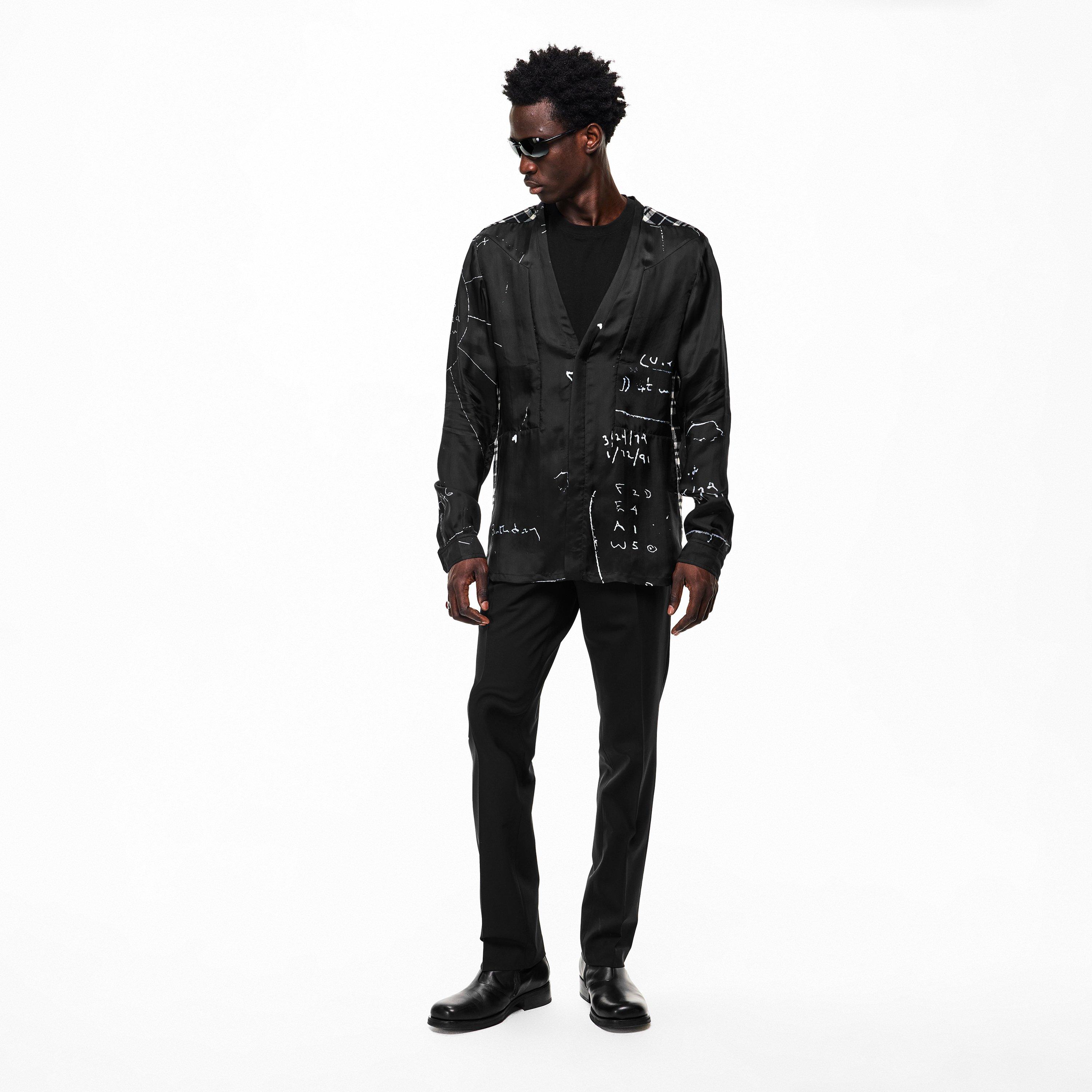 Rick Owens Men's Slim Astaires Straight Leg Trousers | Cruise Fashion