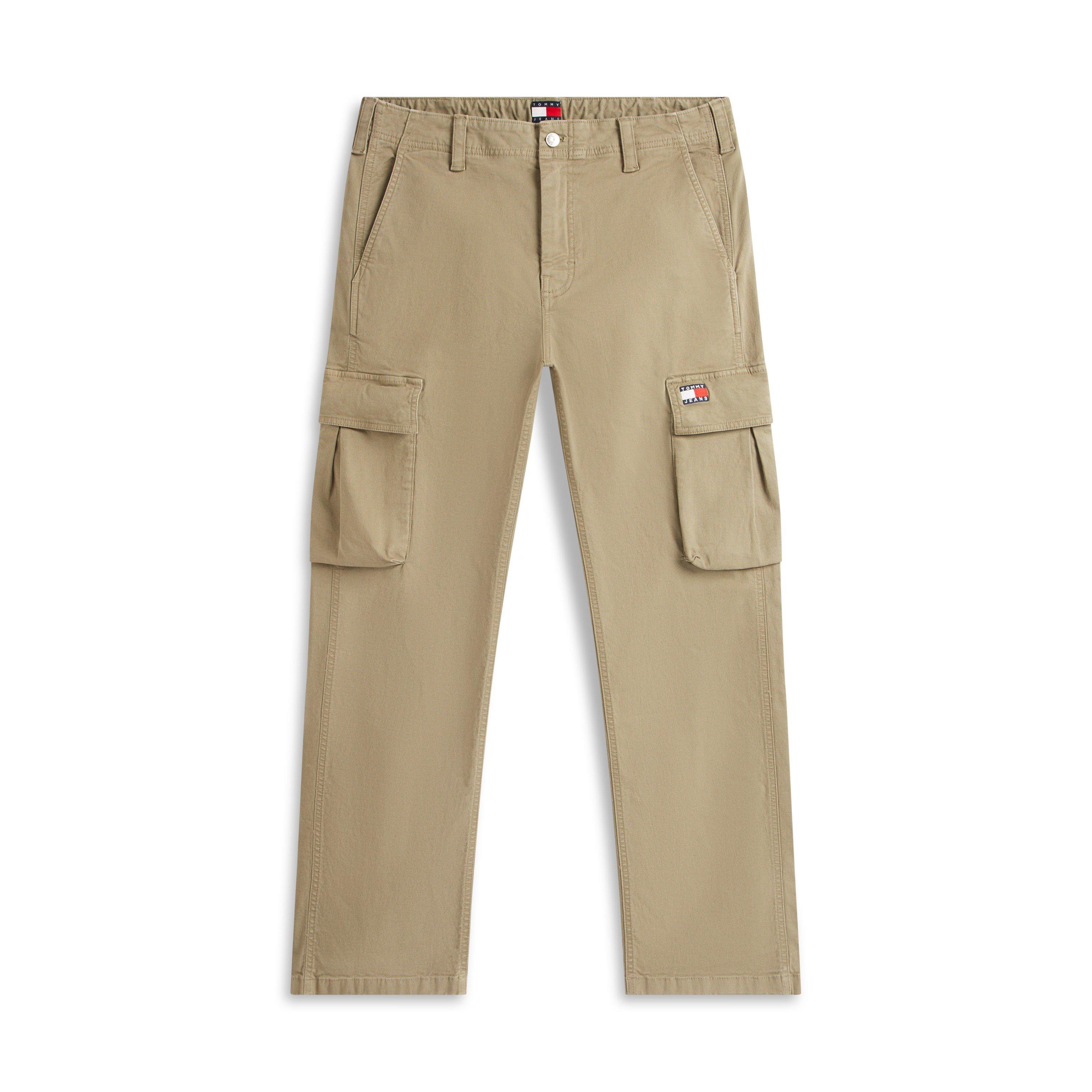 Tommy Jeans Men's Otis Canvas Cargo Trousers - Utility Sage - L