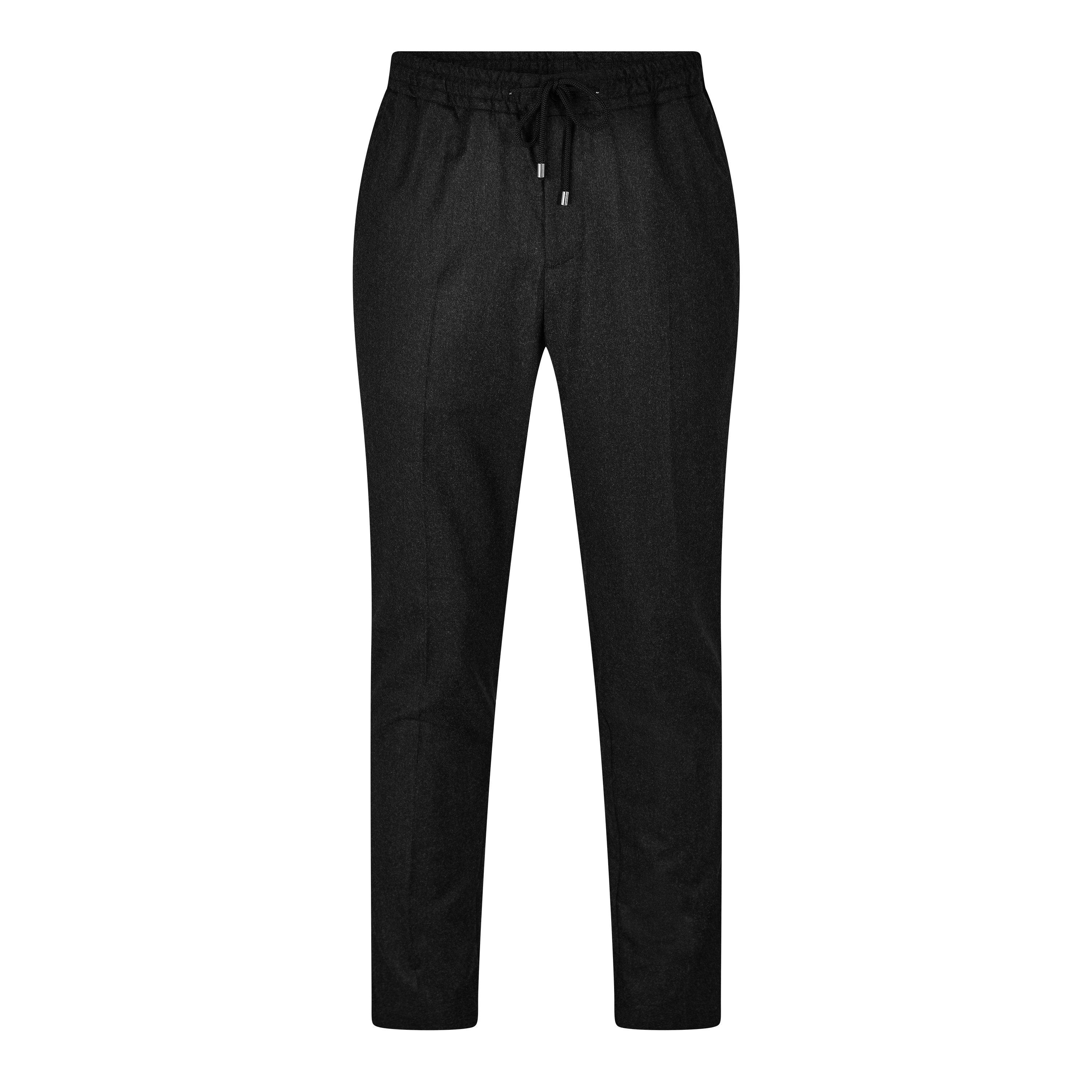 Pal Zileri Men's Pal Drawstring Trs Sn64 - Nero - 54