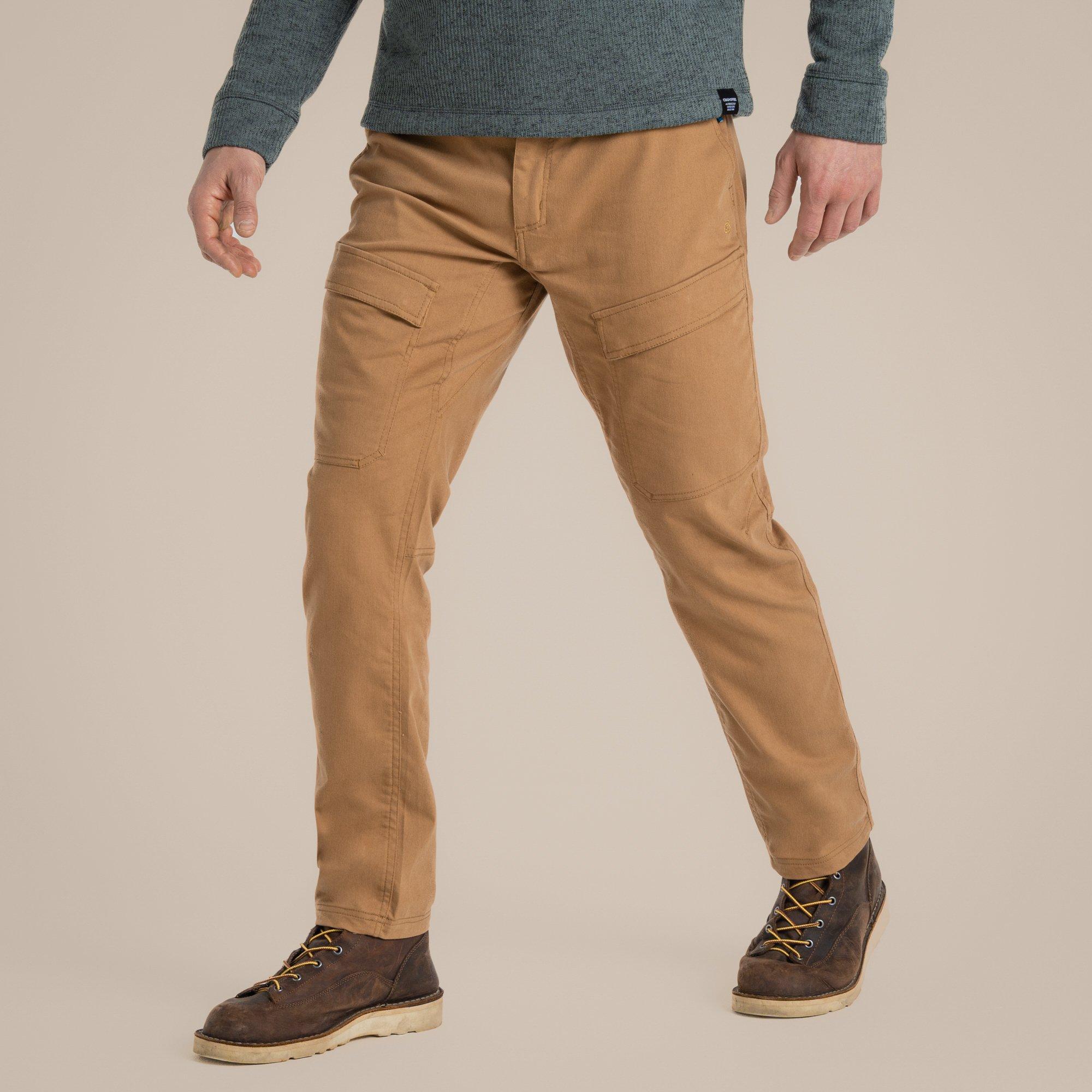 Craghoppers Men's Karst Straight Leg Trousers - Boulder - 40W R