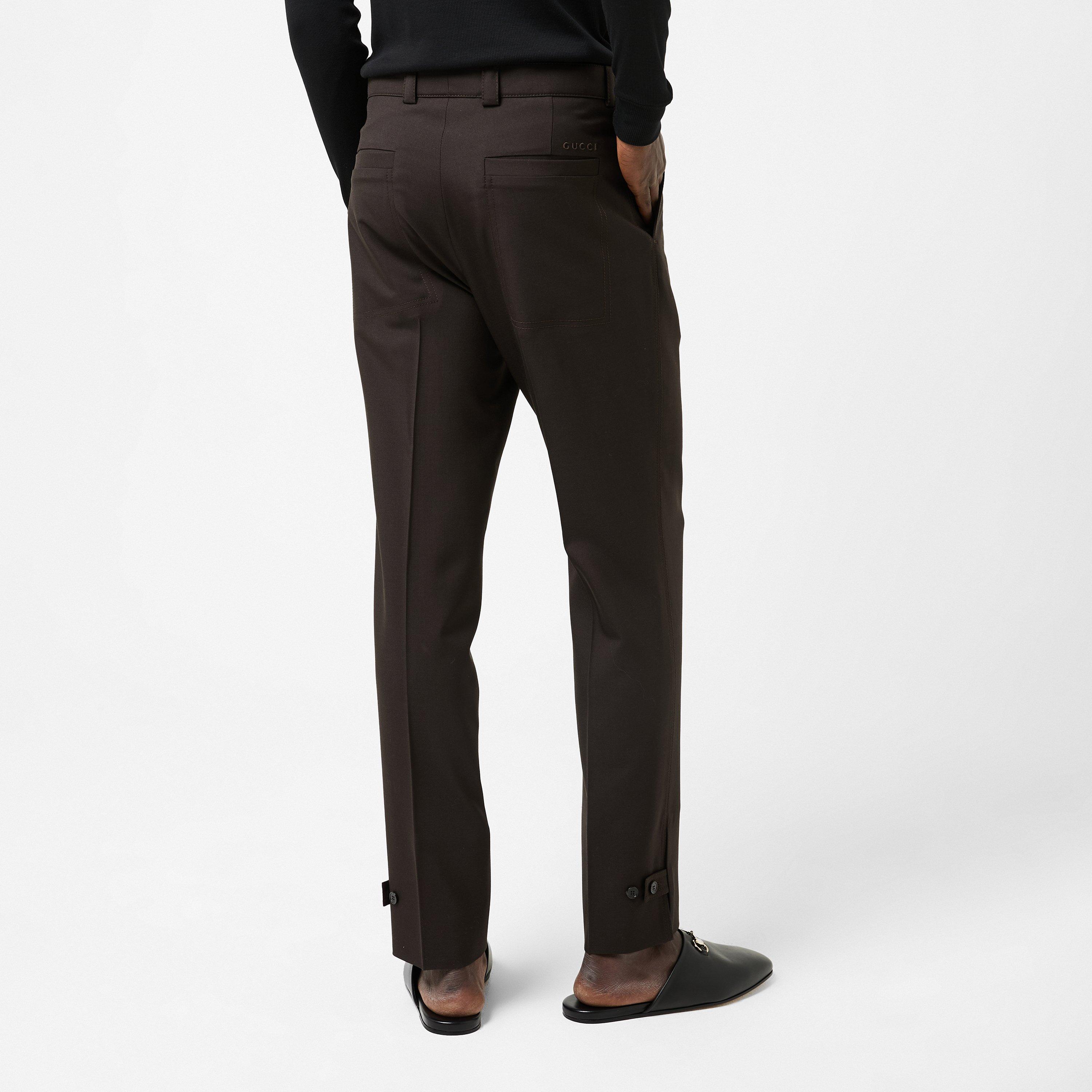 Ground - Gucci - Men's Straight Leg Trousers - 4