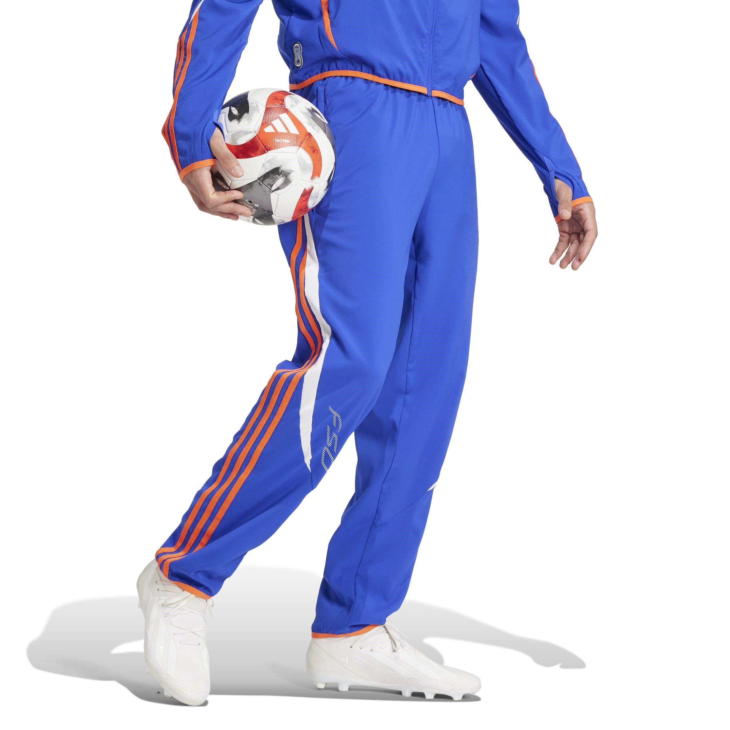 Azul - adidas - F50 Woven Tracksuit Bottoms  Mens - 4