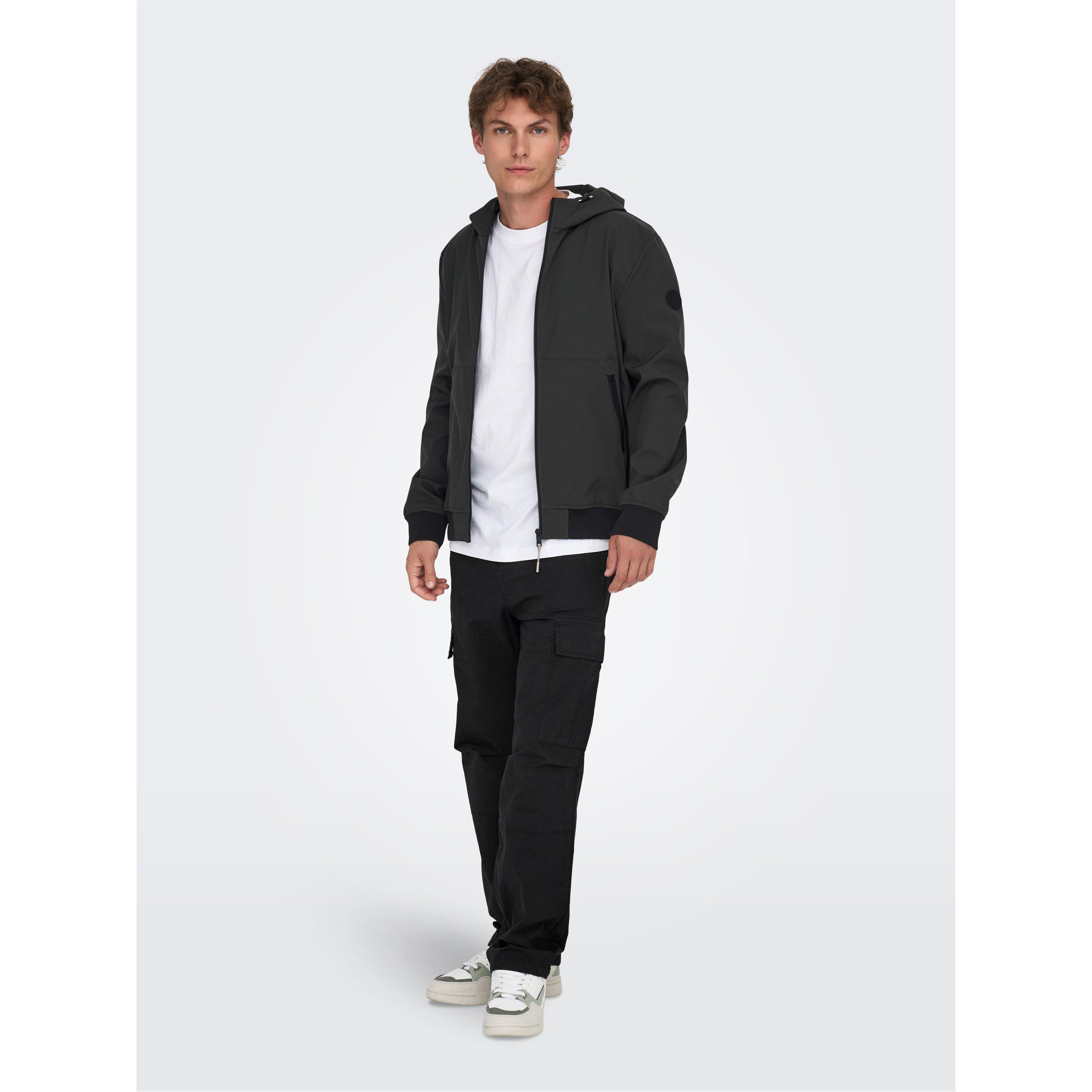 Nero - Only and Sons - Cargo Trousers - 4