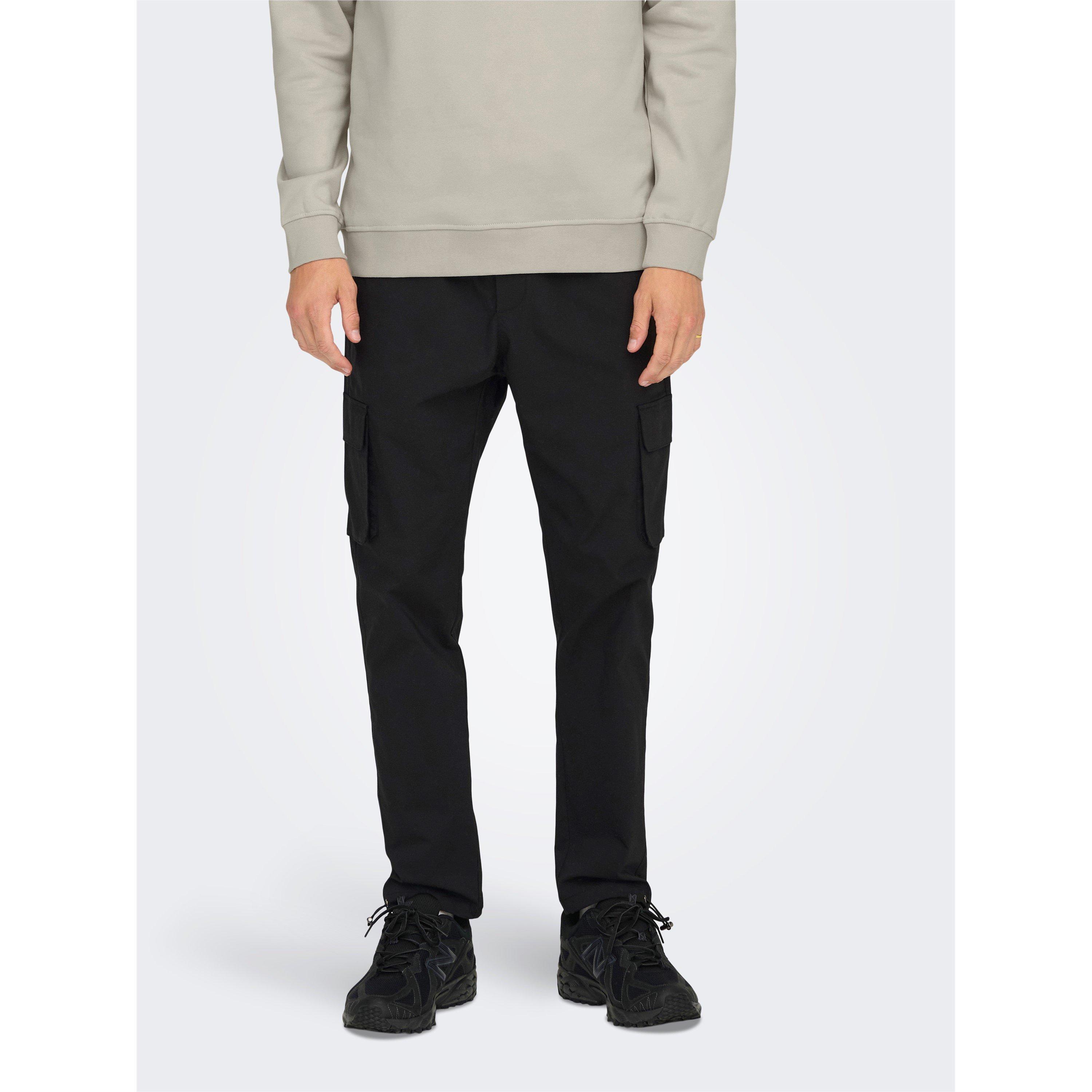 Zwart - Only and Sons - Cargo Trousers - 2